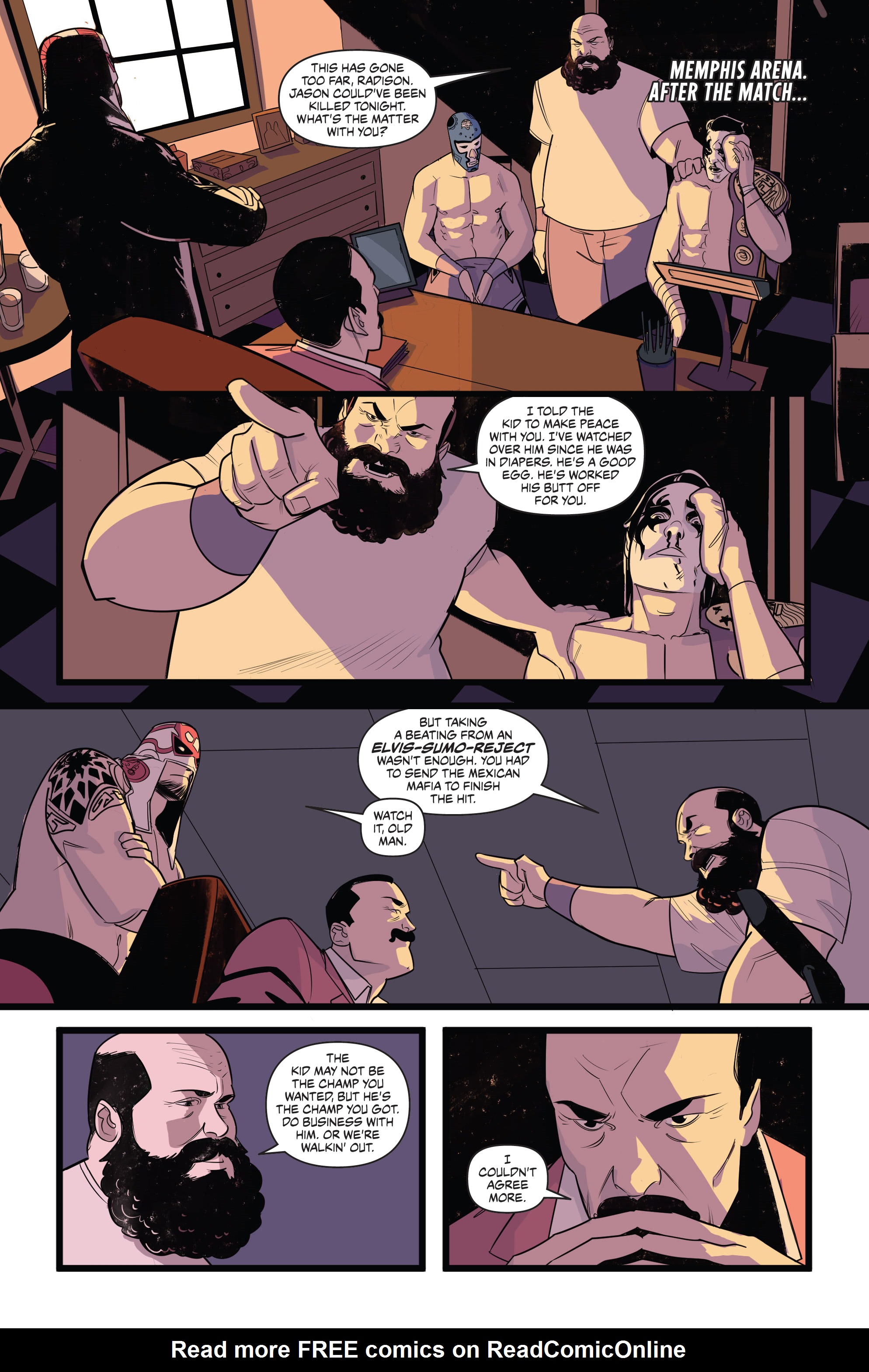 Read online Over the Ropes comic -  Issue # _TPB - 52