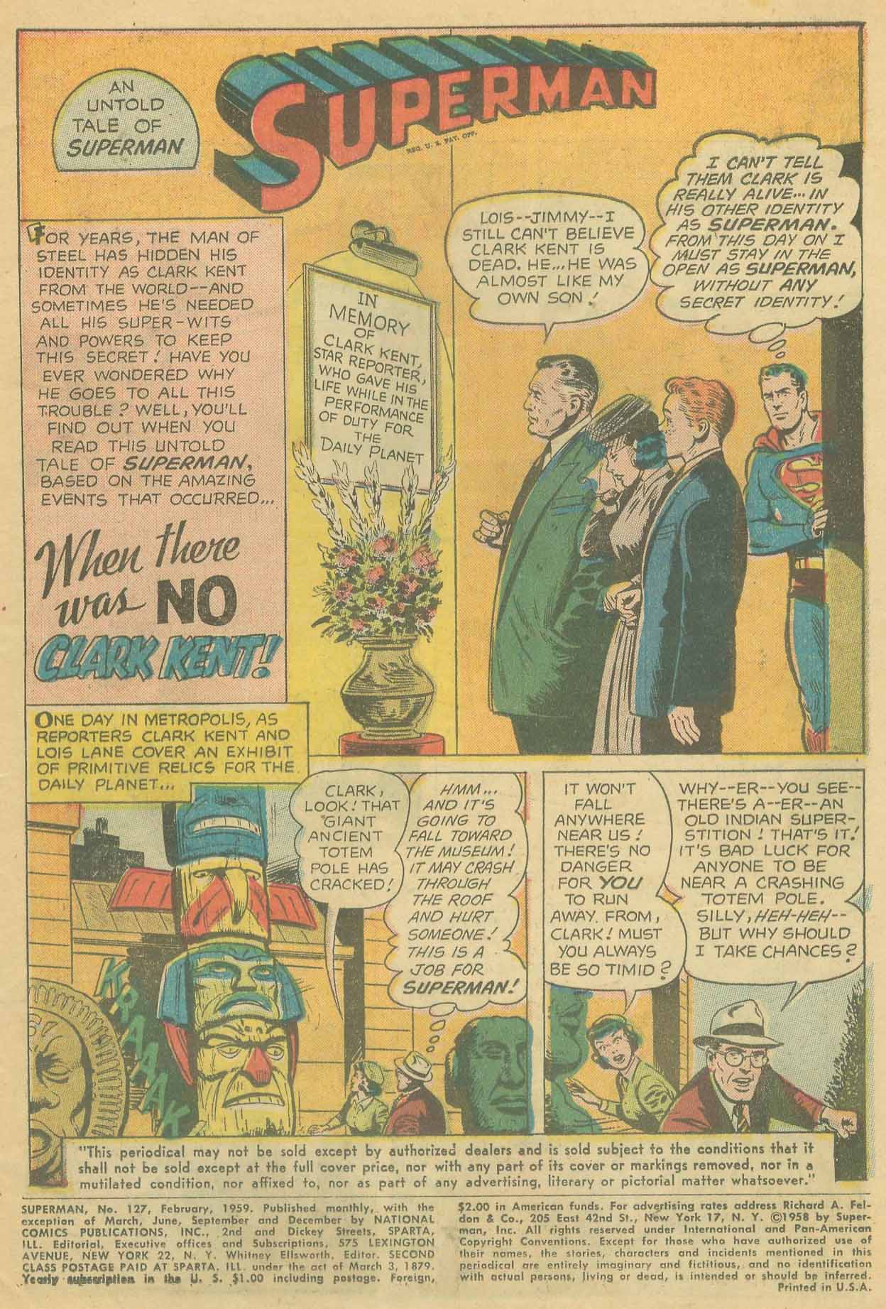 Read online Superman (1939) comic -  Issue #127 - 3