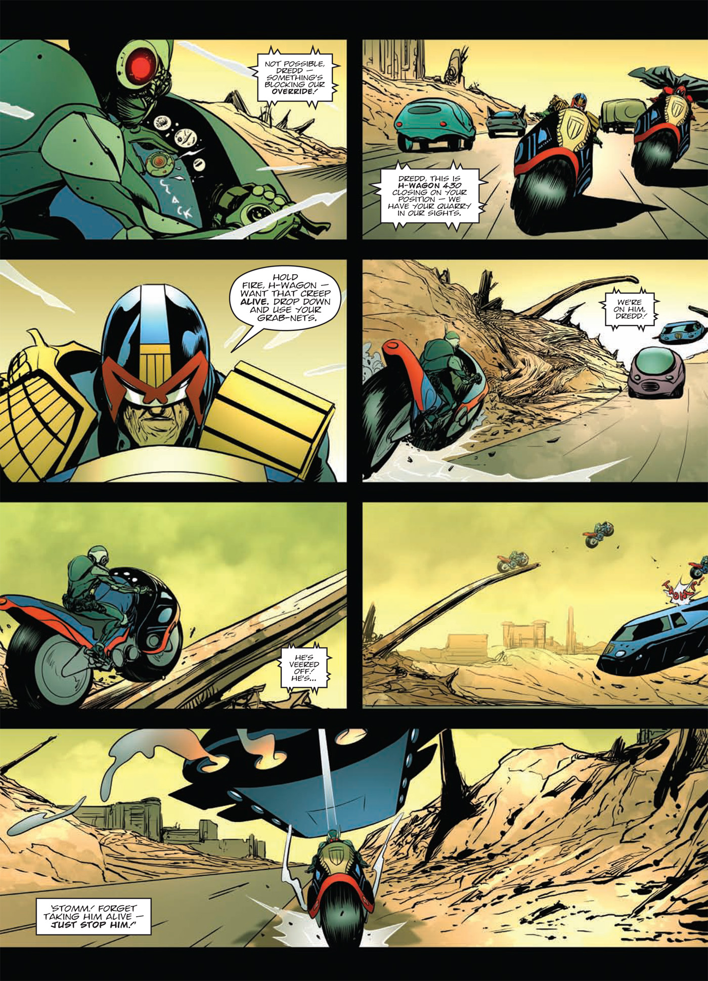 Read online Judge Dredd: Day of Chaos: Fallout comic -  Issue # TPB (Part 2) - 14