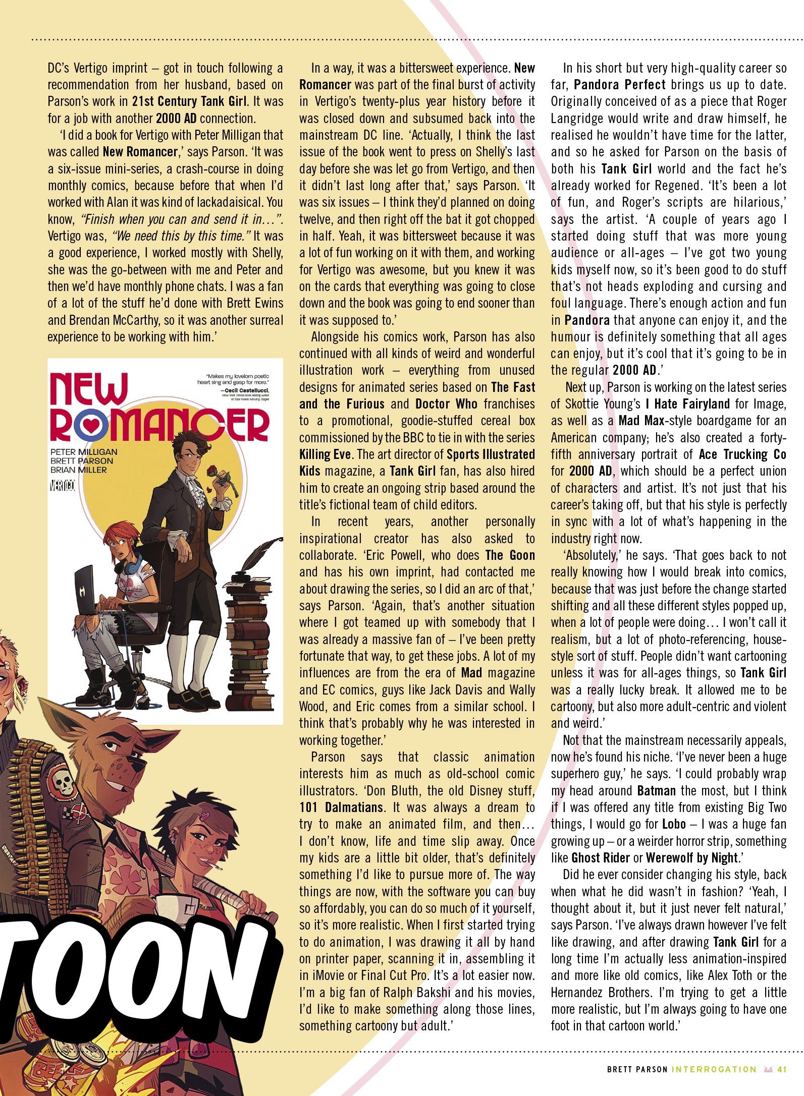 Read online Judge Dredd Megazine (Vol. 5) comic -  Issue #437 - 41