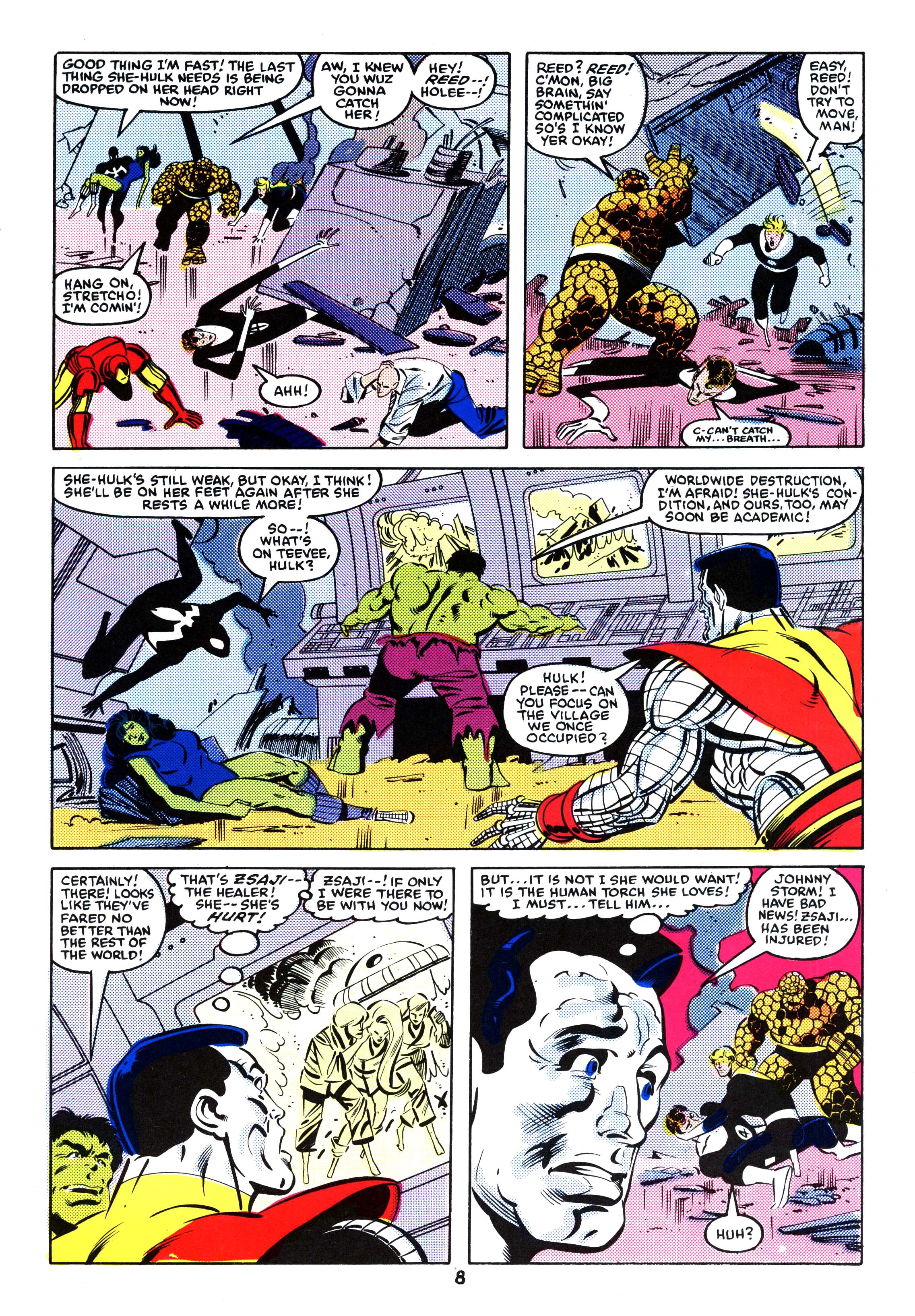 Read online Secret Wars (1985) comic -  Issue #22 - 8