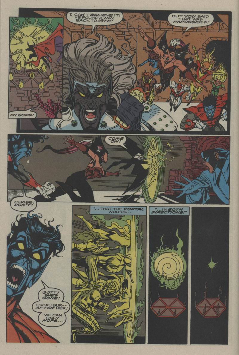 Read online Excalibur (1988) comic -  Issue # _Annual 1 - 34