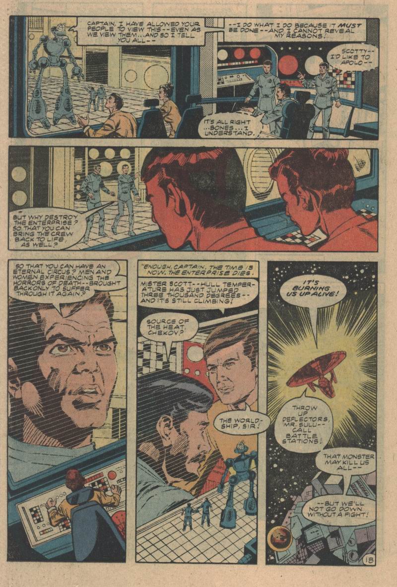 Read online Star Trek (1980) comic -  Issue #18 - 18