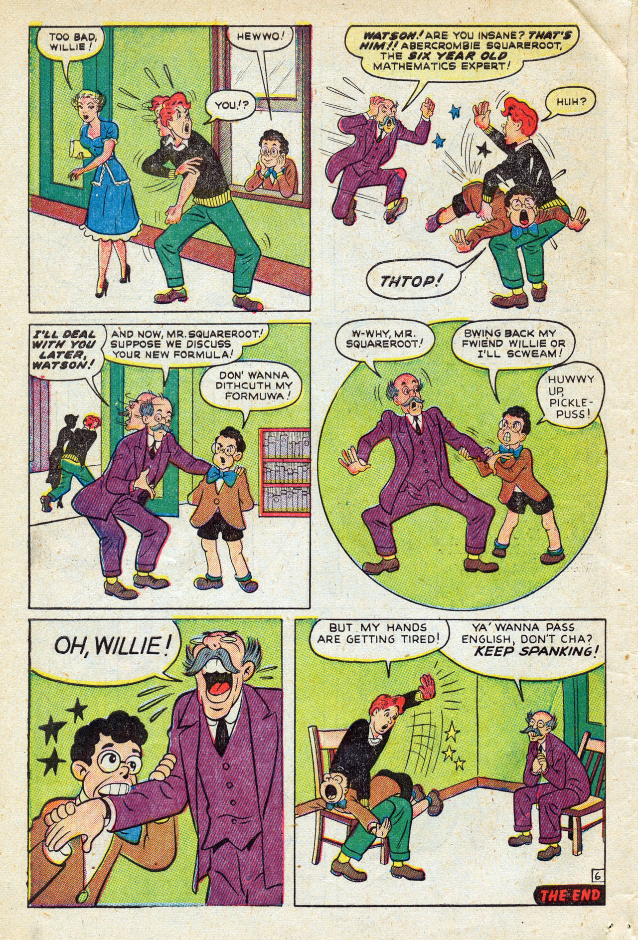 Read online Willie Comics (1946) comic -  Issue #19 - 48