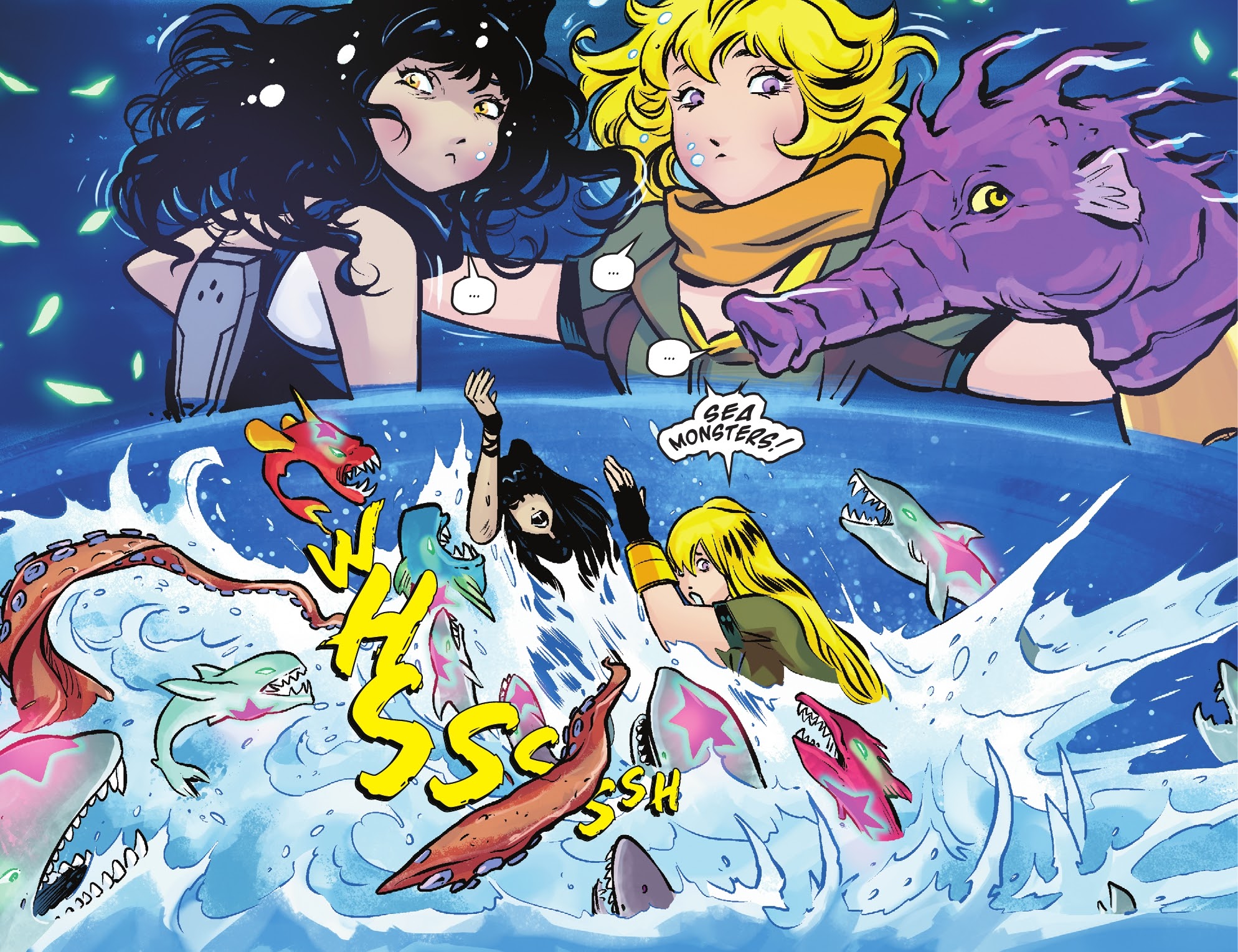 Read online RWBY/Justice League comic -  Issue #7 - 10