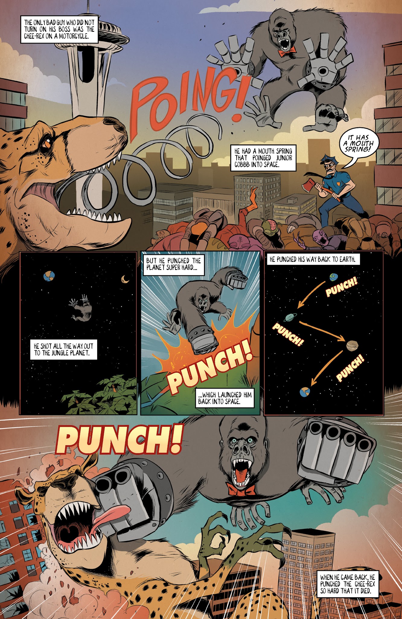 Read online Axe Cop comic -  Issue # TPB 4 - 36