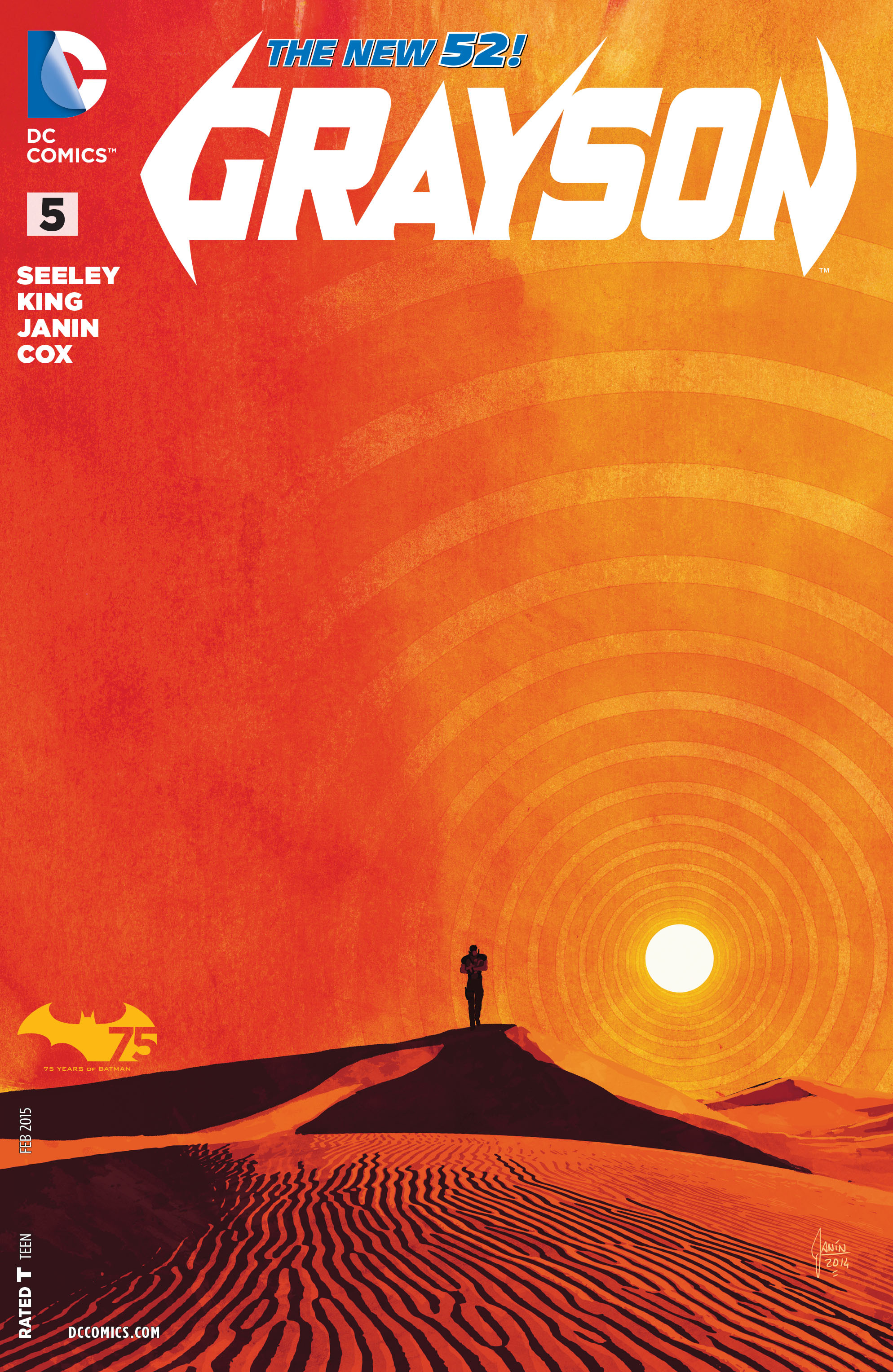 Read online Grayson comic -  Issue #5 - 1
