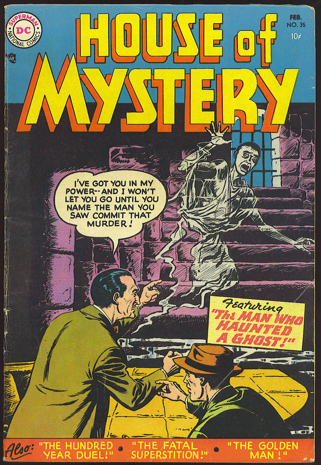 Read online House of Mystery (1951) comic -  Issue #35 - 1
