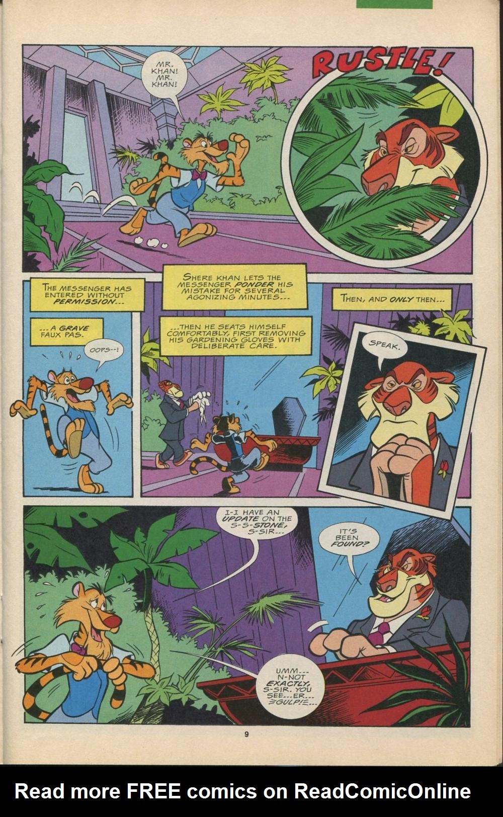 Read online Disney's Tale Spin Limited Series: ''Take Off'' comic -  Issue #2 - 10