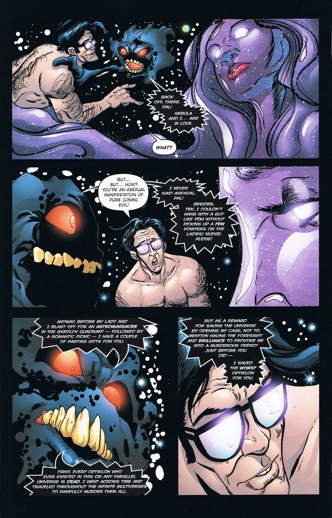Read online Stephen Colbert's Tek Jansen comic -  Issue #5 - 12