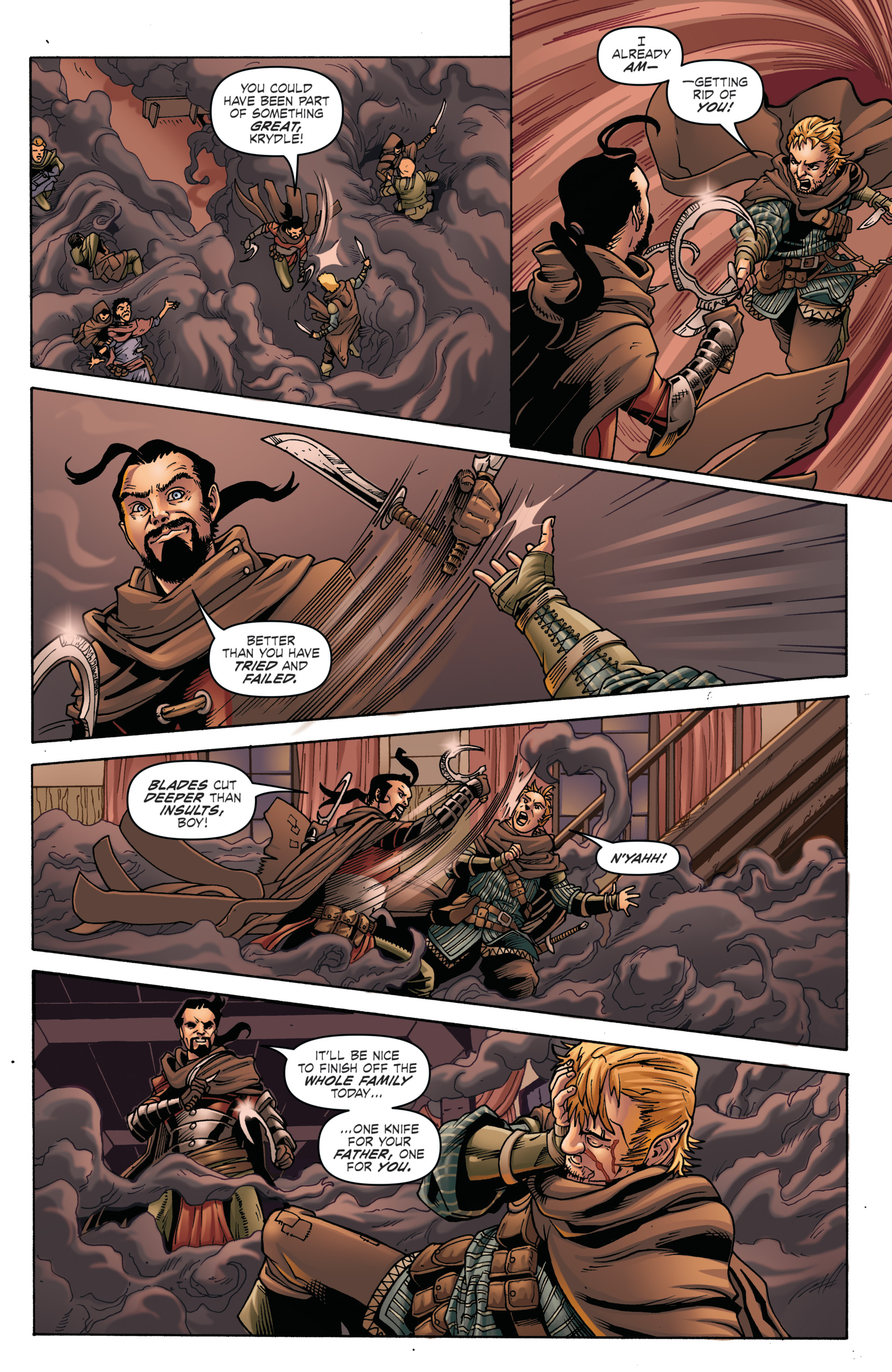 Read online Dungeons & Dragons: Evil At Baldur's Gate comic -  Issue # _TPB - 43