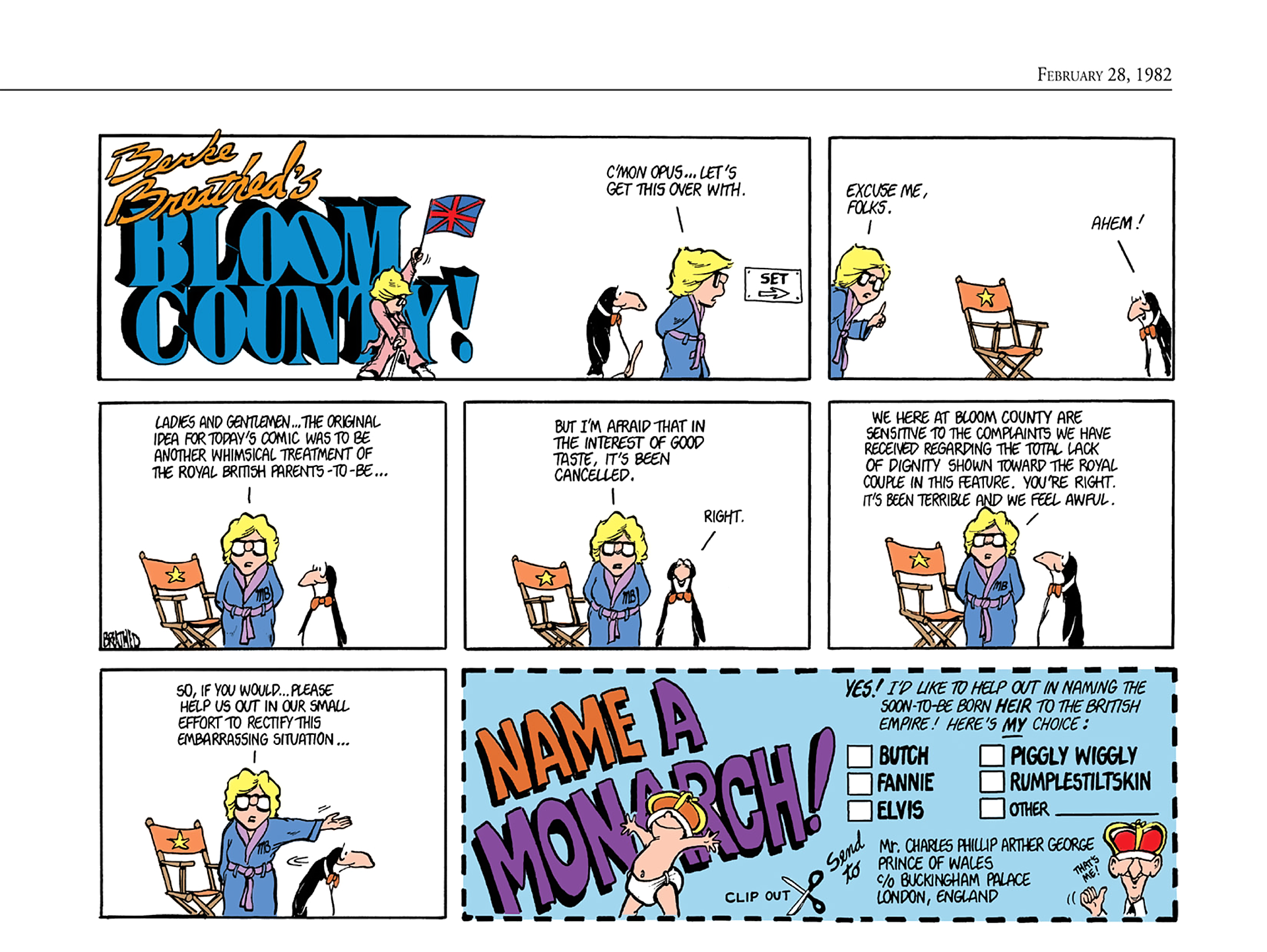 Read online The Bloom County Digital Library comic -  Issue # TPB 2 (Part 1) - 70