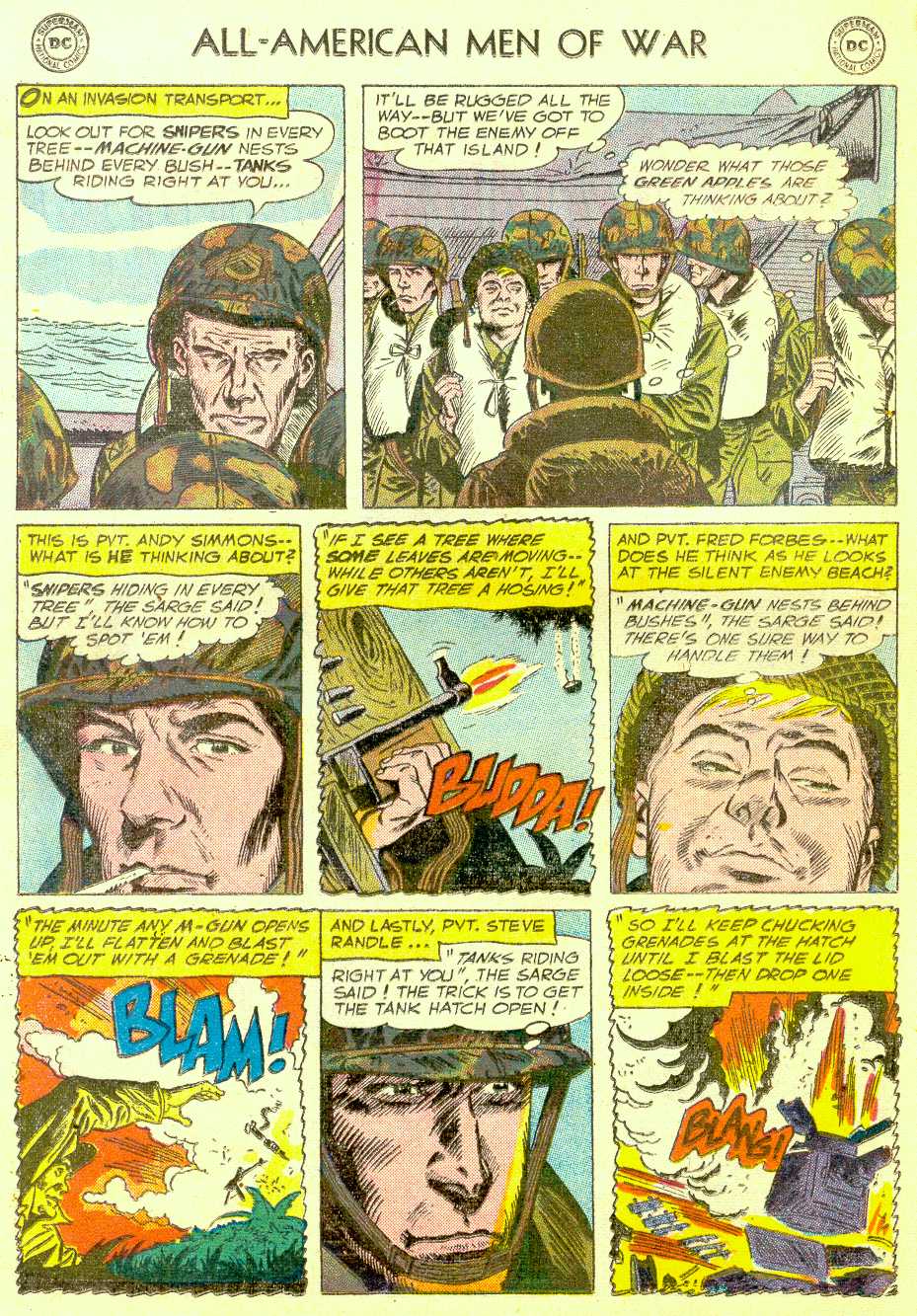 Read online All-American Men of War comic -  Issue #50 - 20