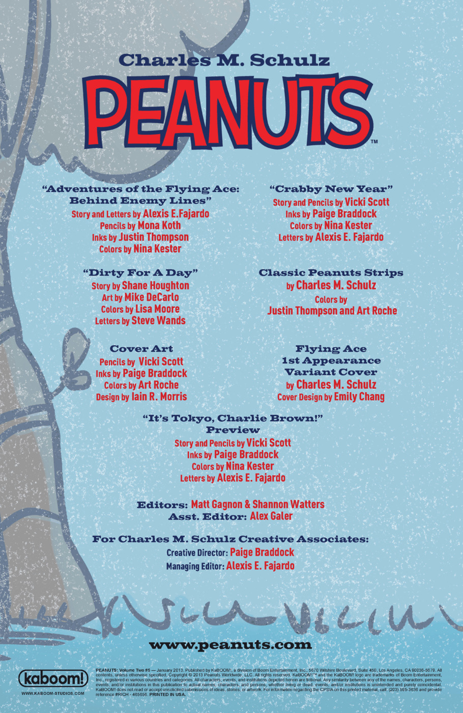 Read online Peanuts (2012) comic -  Issue #5 - 2