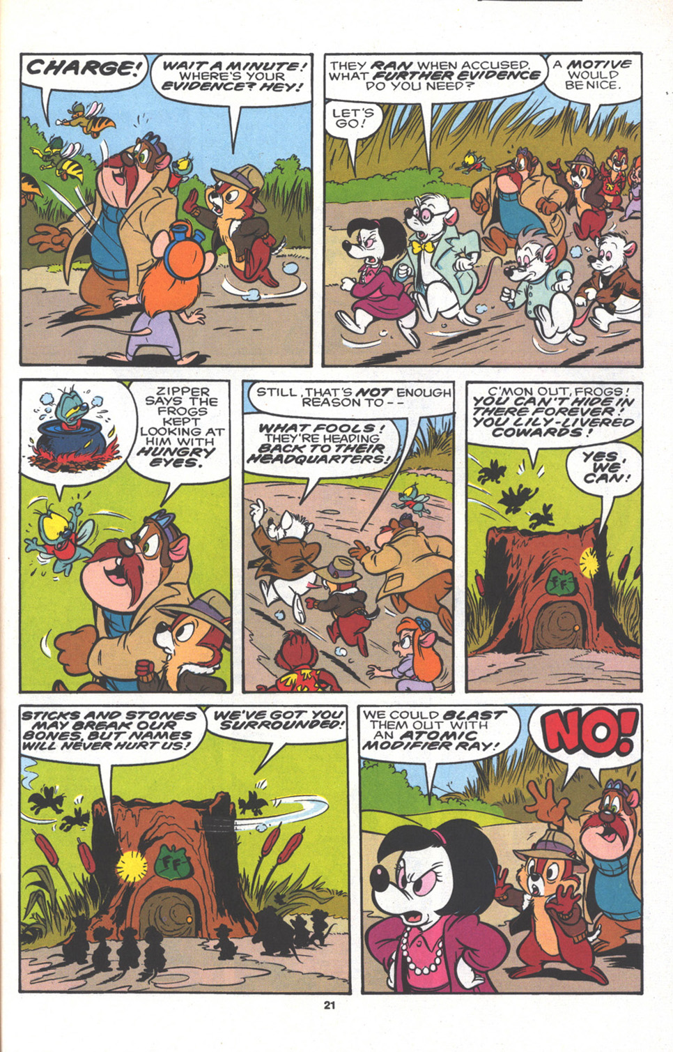 Read online Disney's Chip 'N Dale Rescue Rangers comic -  Issue #15 - 27