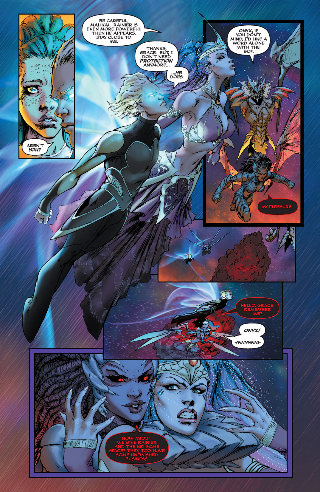Read online Michael Turner's Soulfire (2003) comic -  Issue #10 - 7