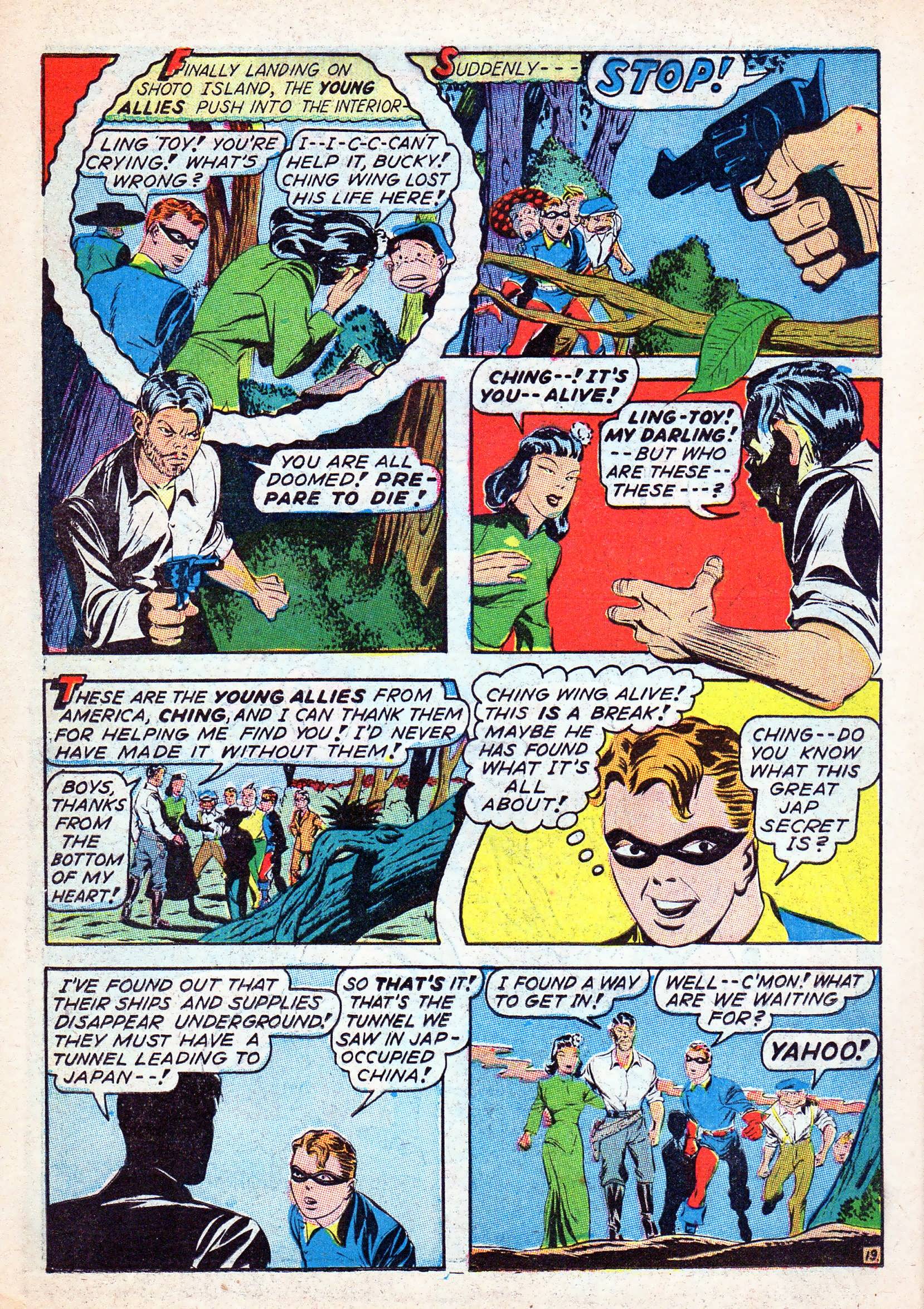 Read online Young Allies Comics comic -  Issue #7 - 49