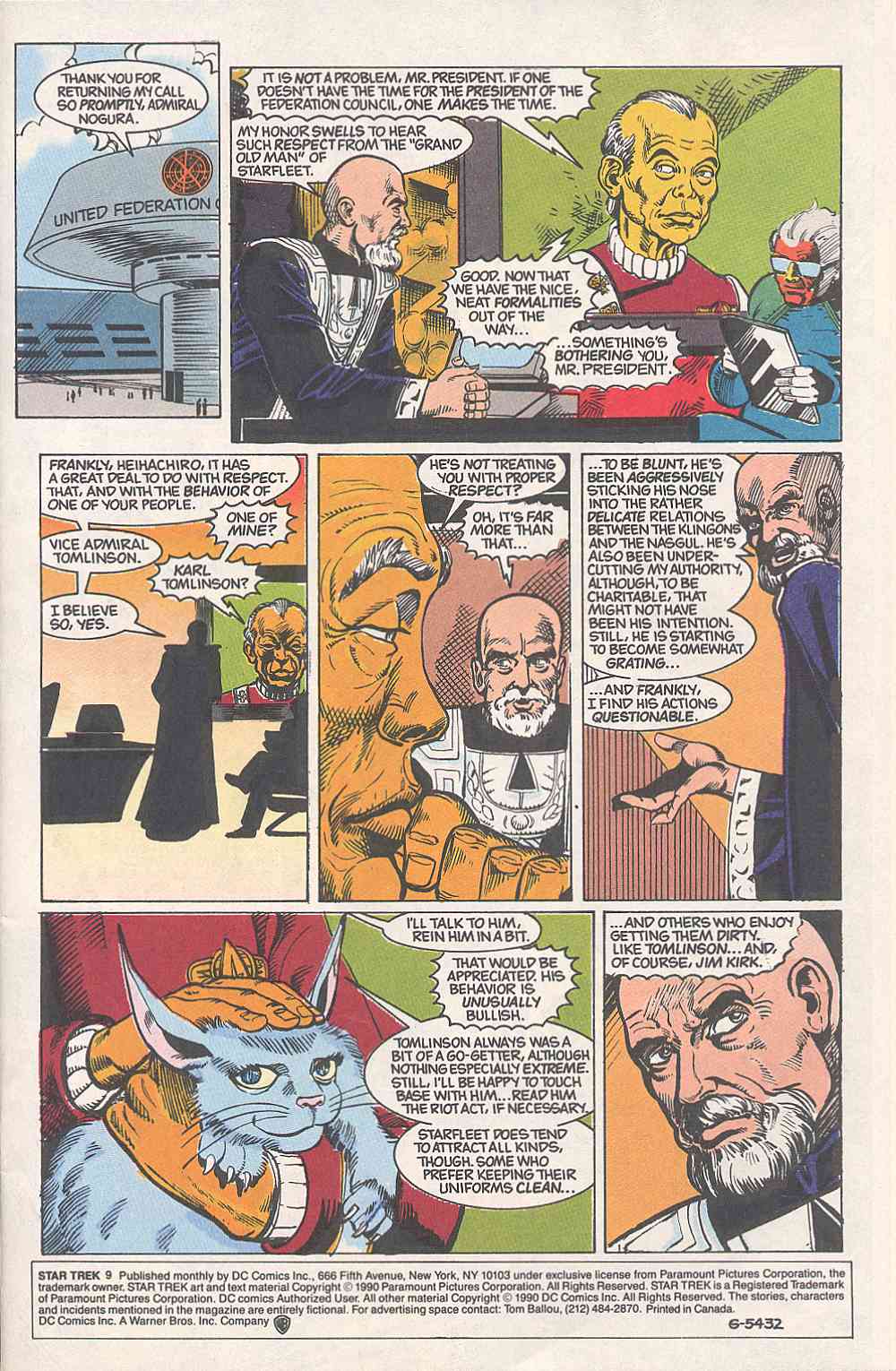 Read online Star Trek (1989) comic -  Issue #9 - 3