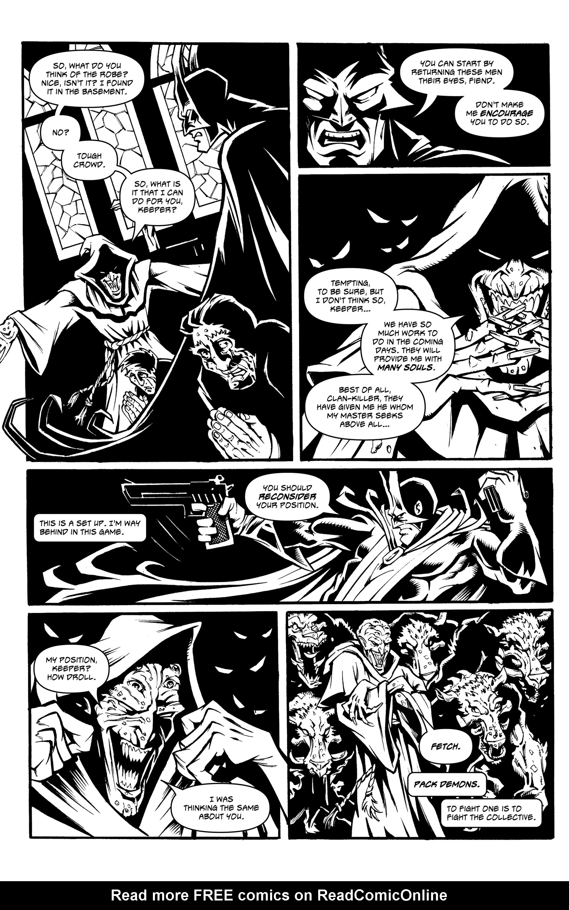Read online Lucifer Fawkes: The Blind Ones comic -  Issue # Full - 10
