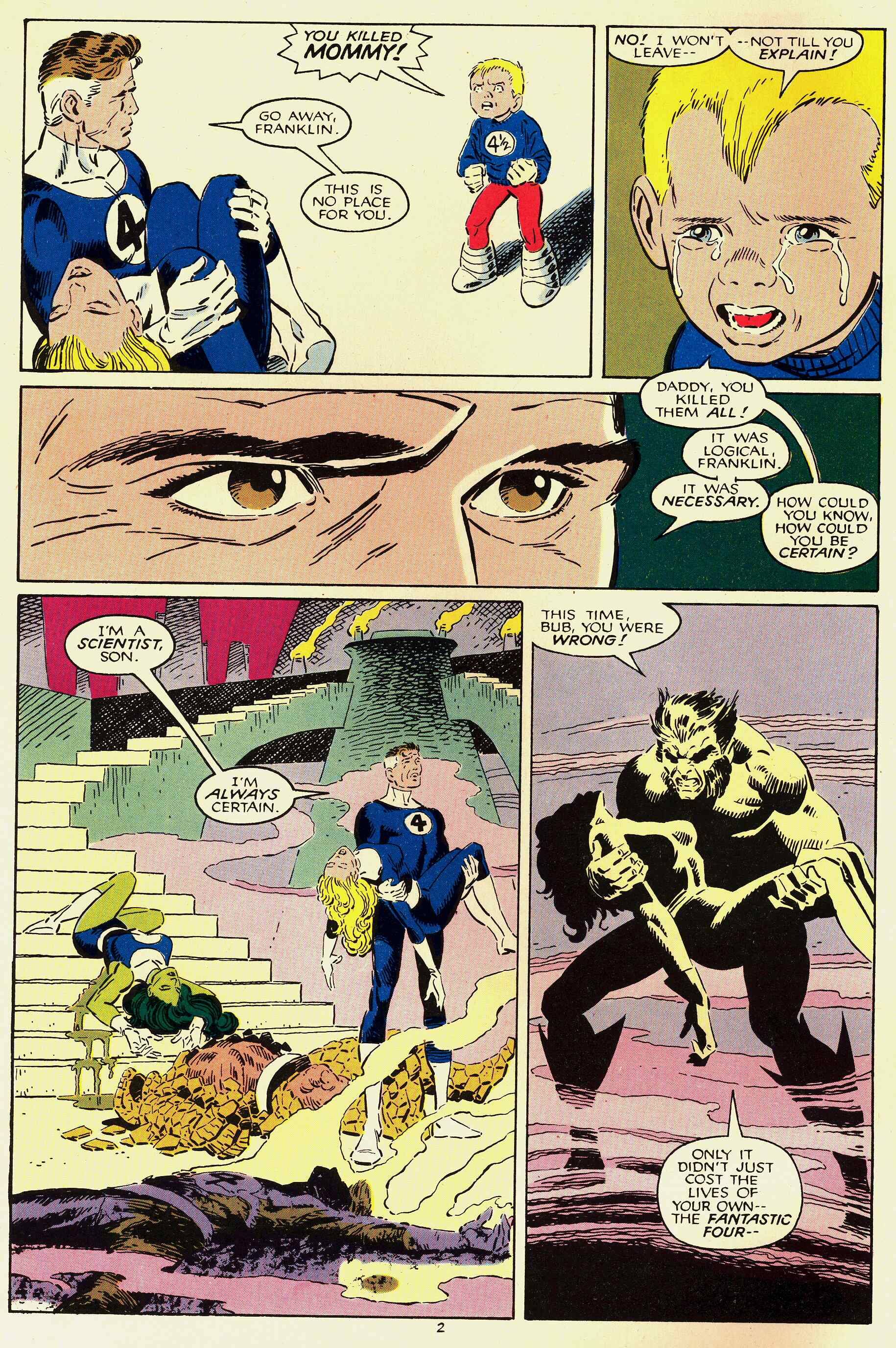 Read online Fantastic Four vs. X-Men comic -  Issue #1 - 3