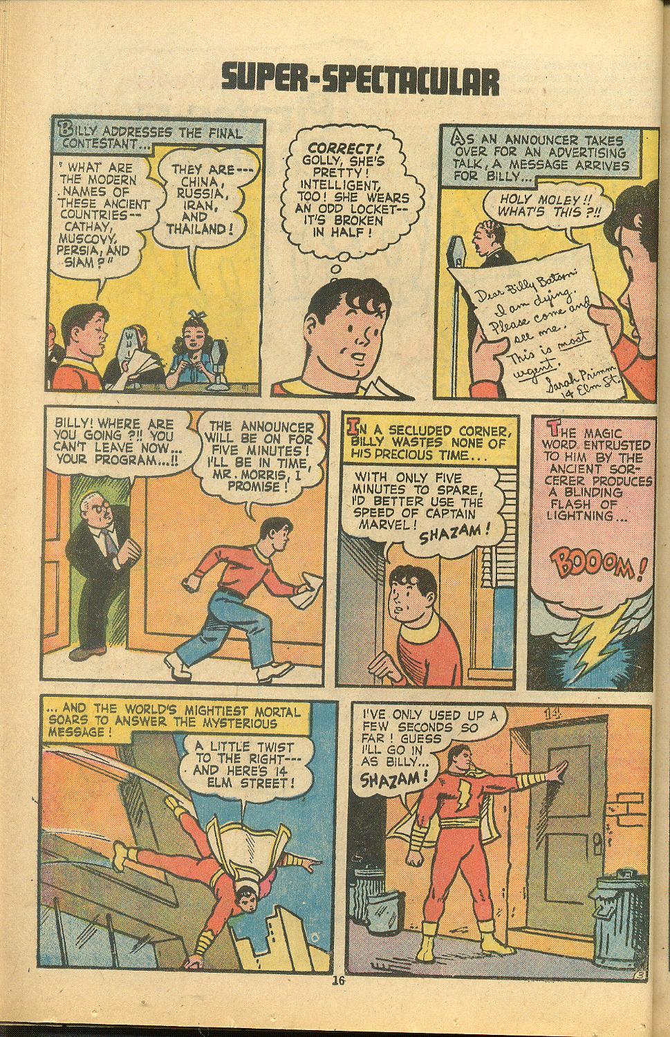 Read online Shazam! (1973) comic -  Issue #8 - 16