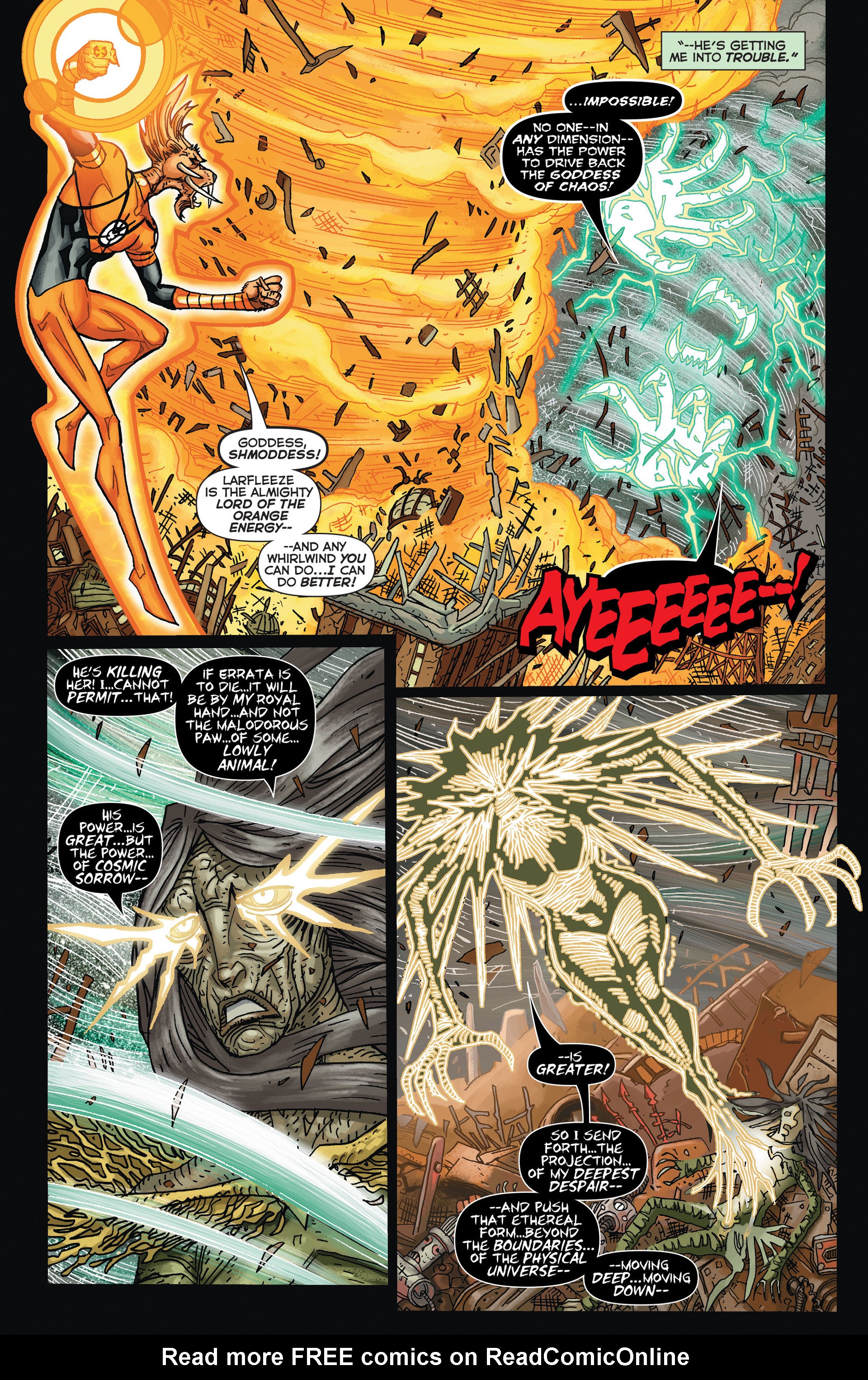 Read online Larfleeze comic -  Issue #7 - 12