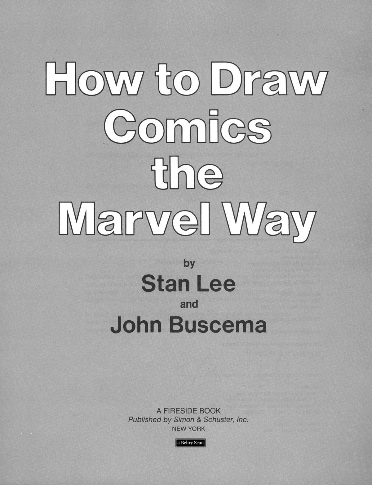 Read online How to Draw Comics the Marvel Way comic -  Issue # TPB - 2