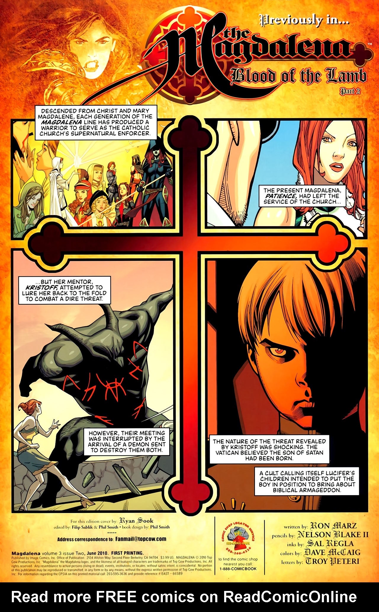 Read online The Magdalena (2010) comic -  Issue #2 - 3