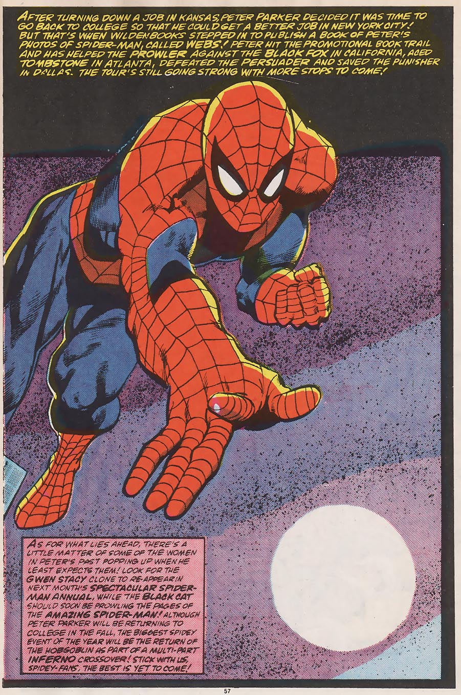 Read online Web of Spider-Man (1985) comic -  Issue # _Annual 4 - 51