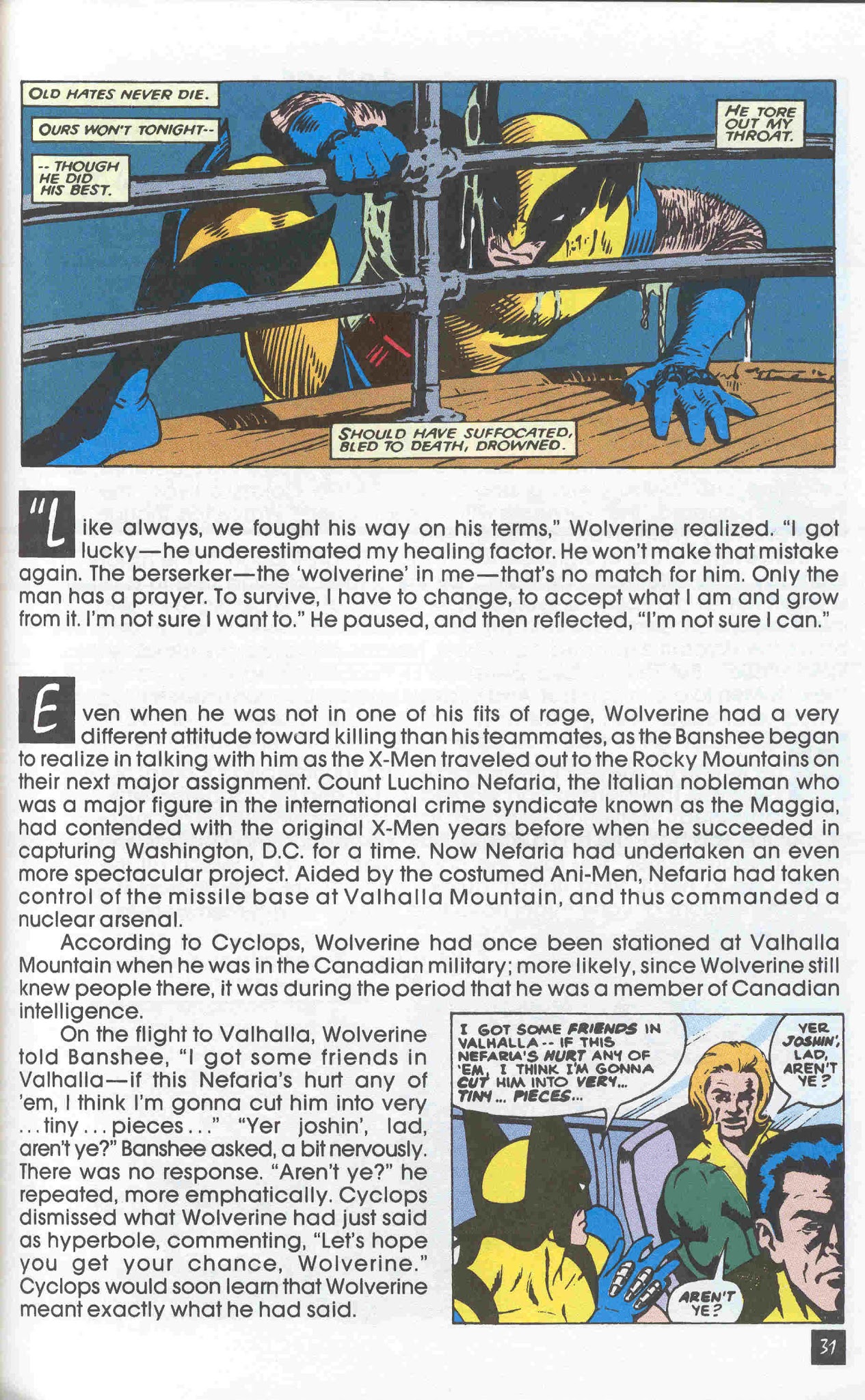 Read online Wolverine Saga comic -  Issue #1 - 37