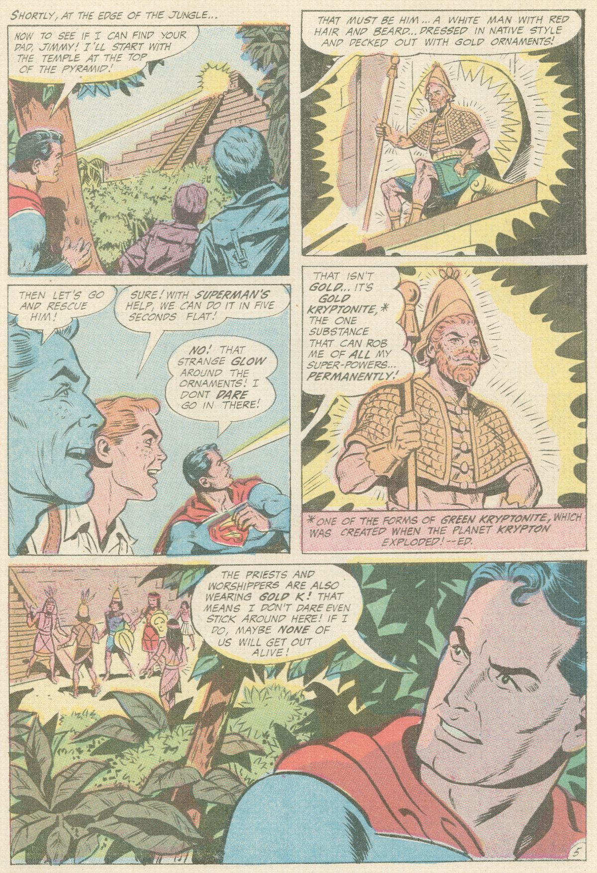 Read online Superman's Pal Jimmy Olsen comic -  Issue #128 - 7