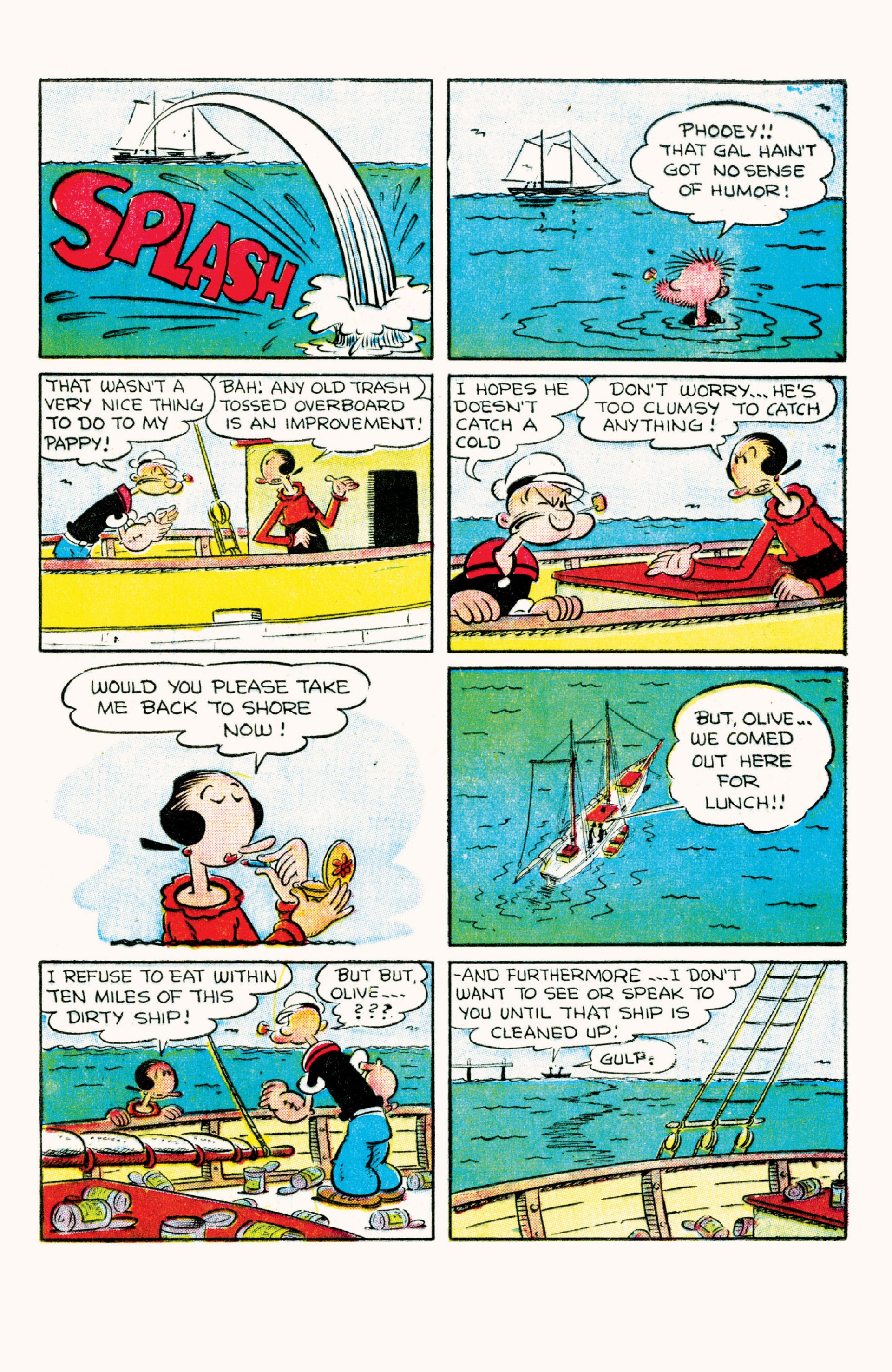 Read online Classic Popeye comic -  Issue #23 - 23