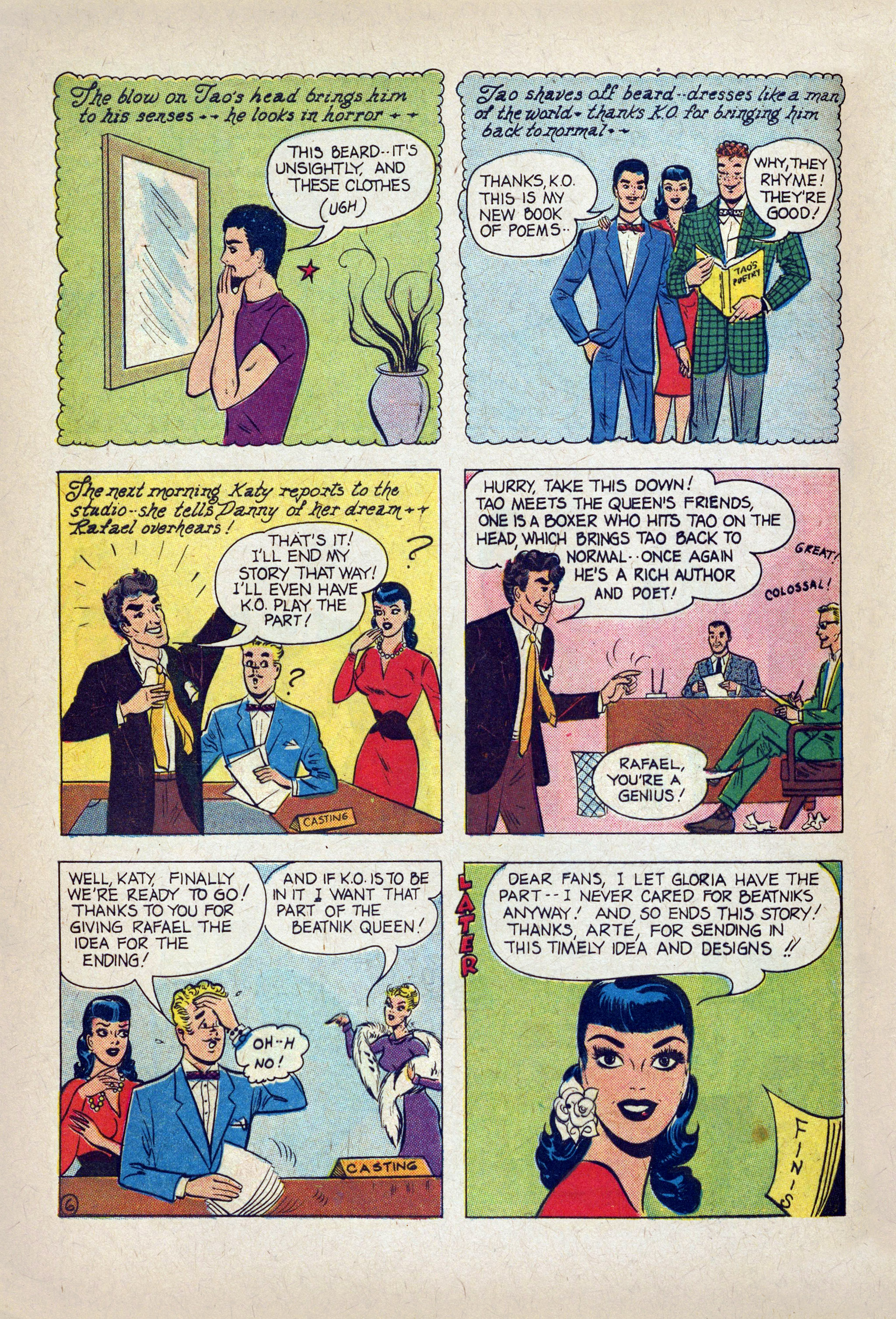 Read online Katy Keene (1949) comic -  Issue #55 - 8