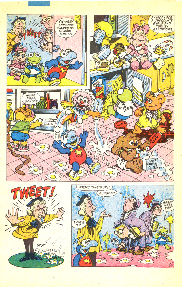 Read online Muppet Babies comic -  Issue #16 - 18