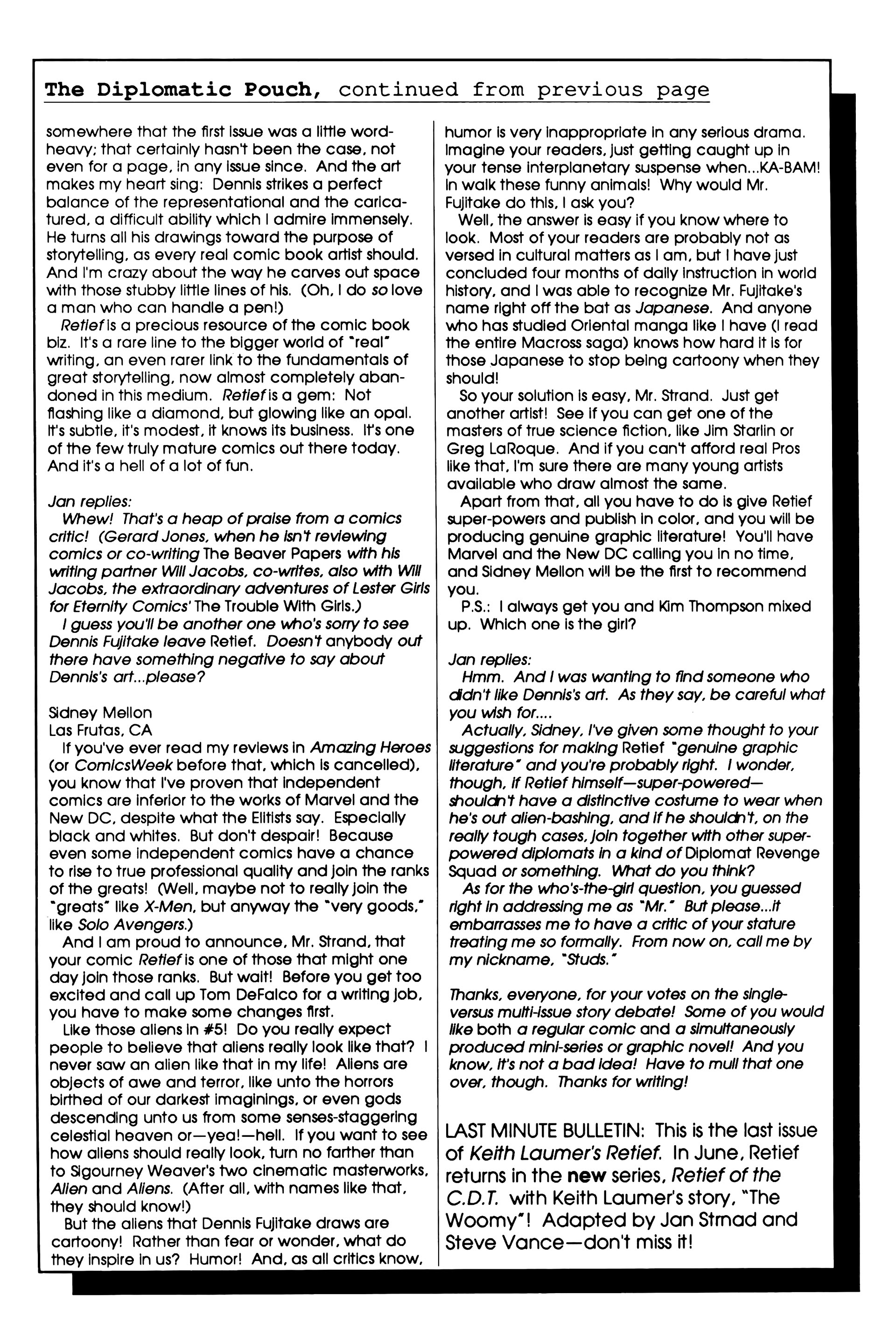 Read online Retief (1987) comic -  Issue #6 - 34