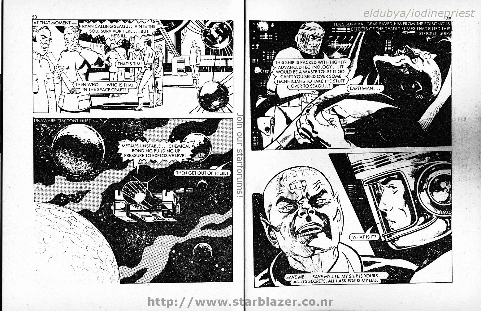 Read online Starblazer comic -  Issue #124 - 31