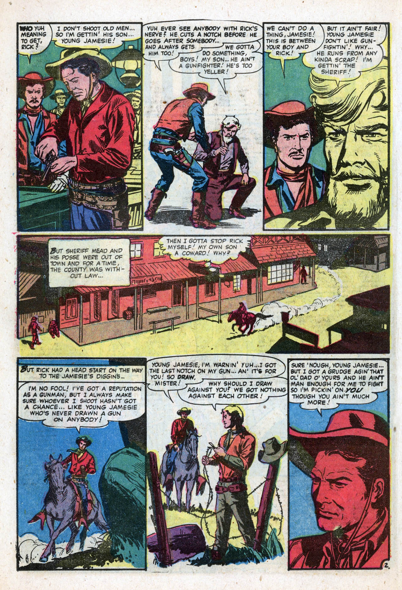 Read online The Outlaw Kid (1954) comic -  Issue #18 - 22