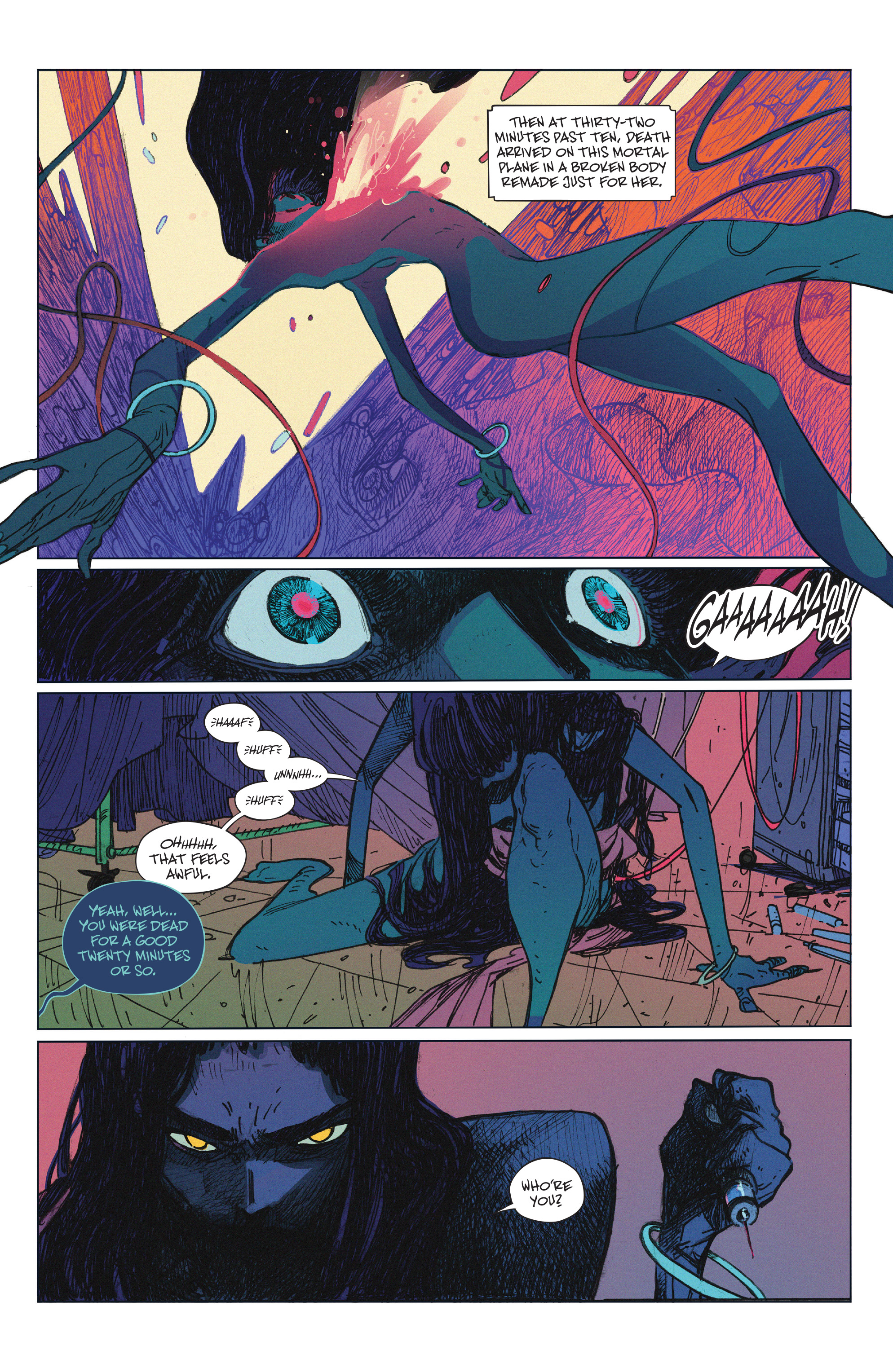 Read online The Many Deaths of Laila Starr comic -  Issue #1 - 14