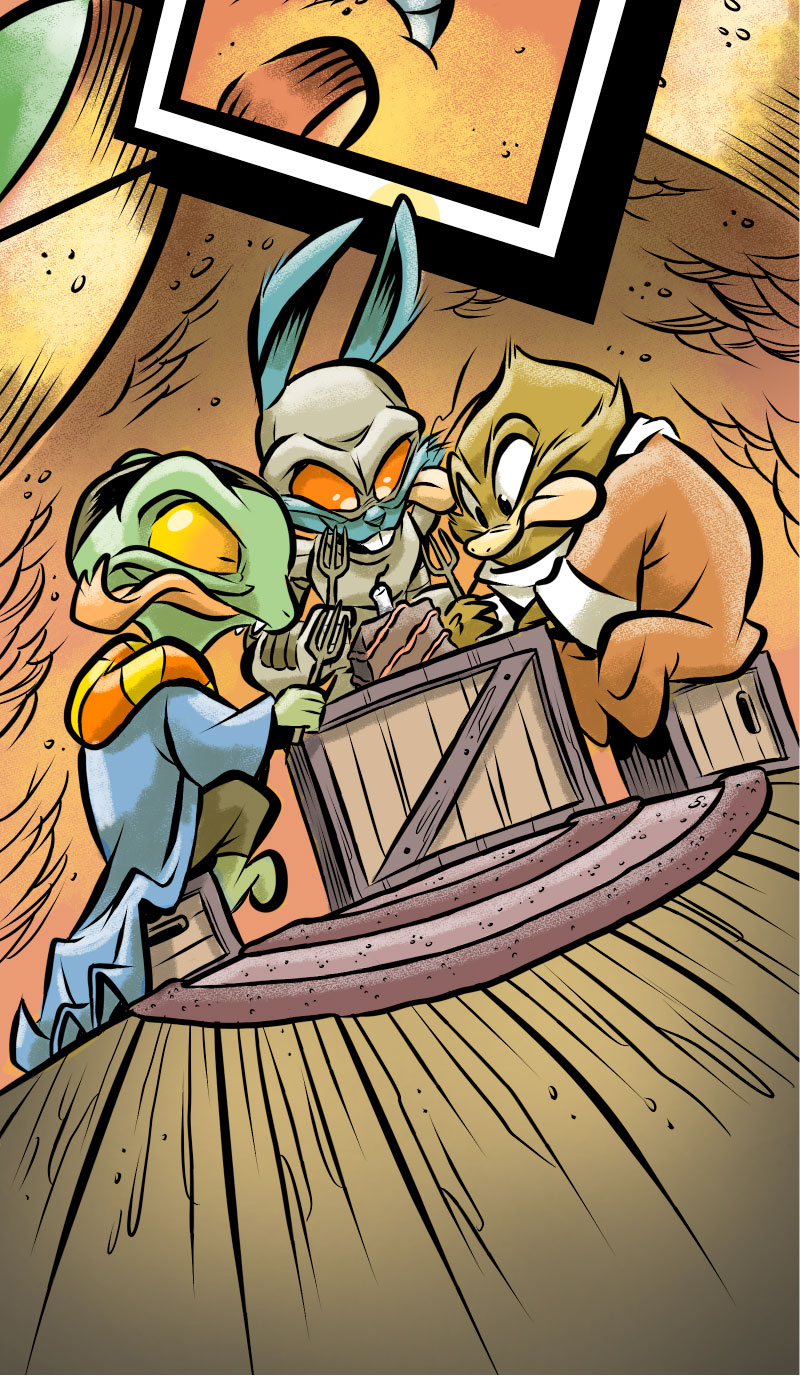 Read online Li'l Rocket Infinity Comic comic -  Issue #1 - 16