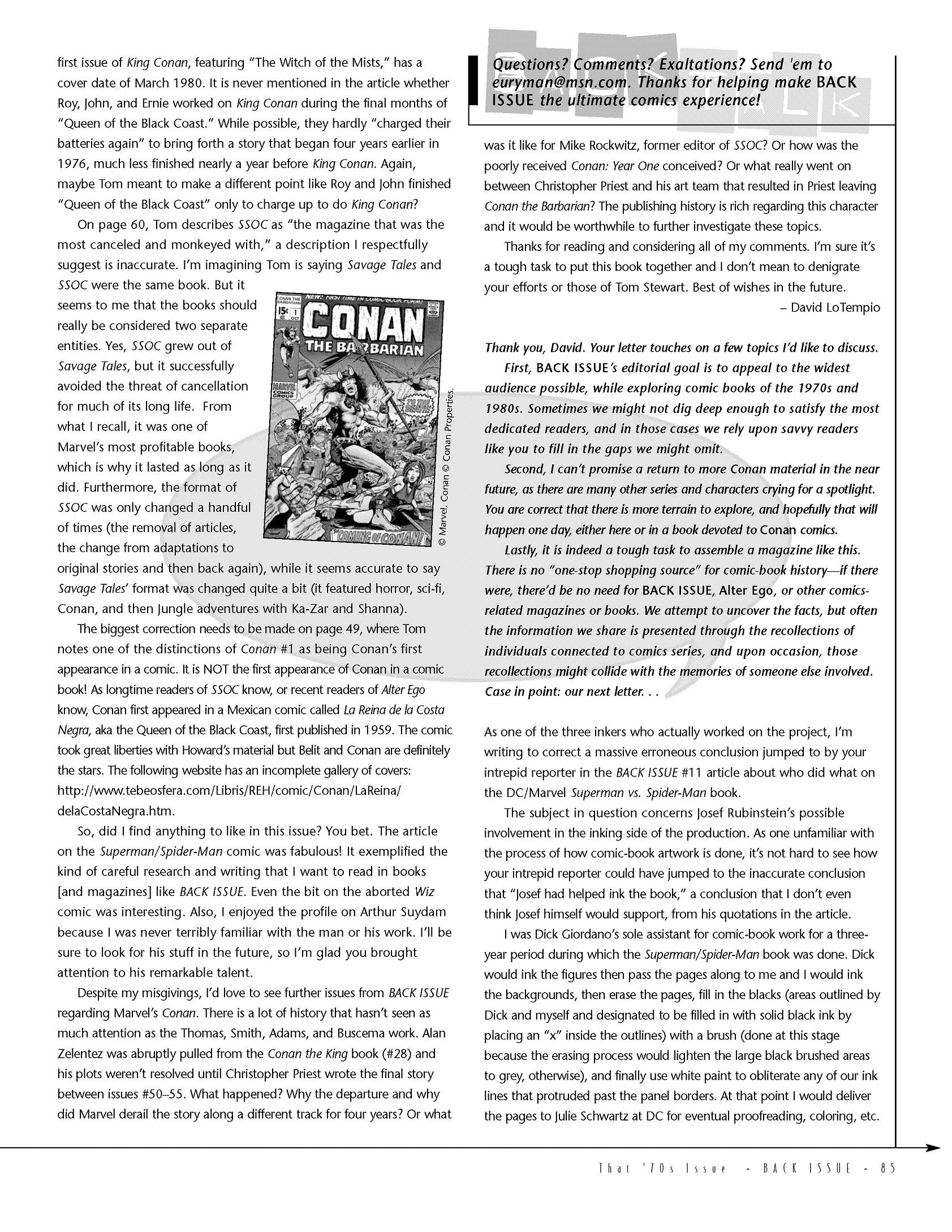 Read online Back Issue comic -  Issue #13 - 85