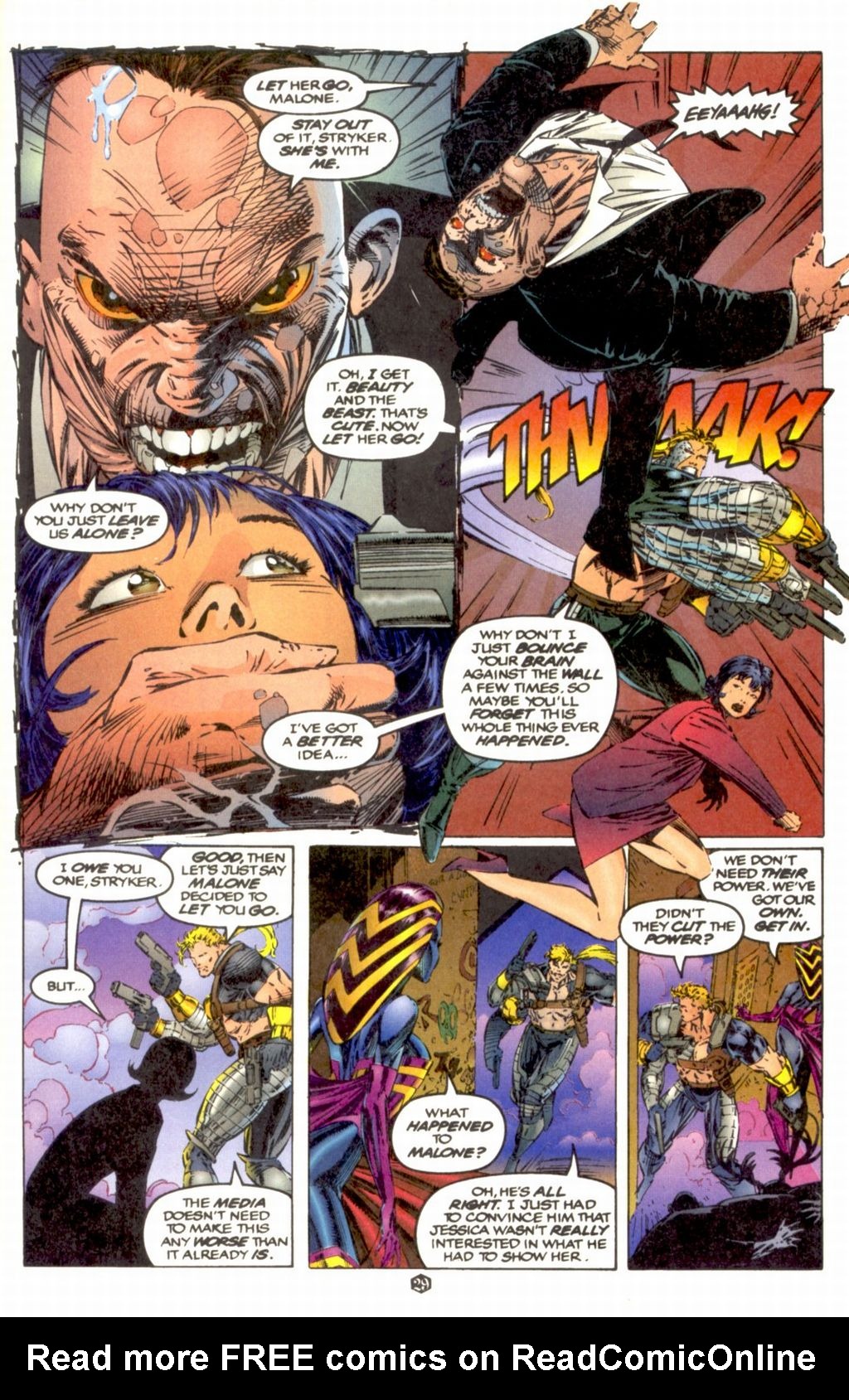 Read online Cyberforce (1992) comic -  Issue #3 - 26