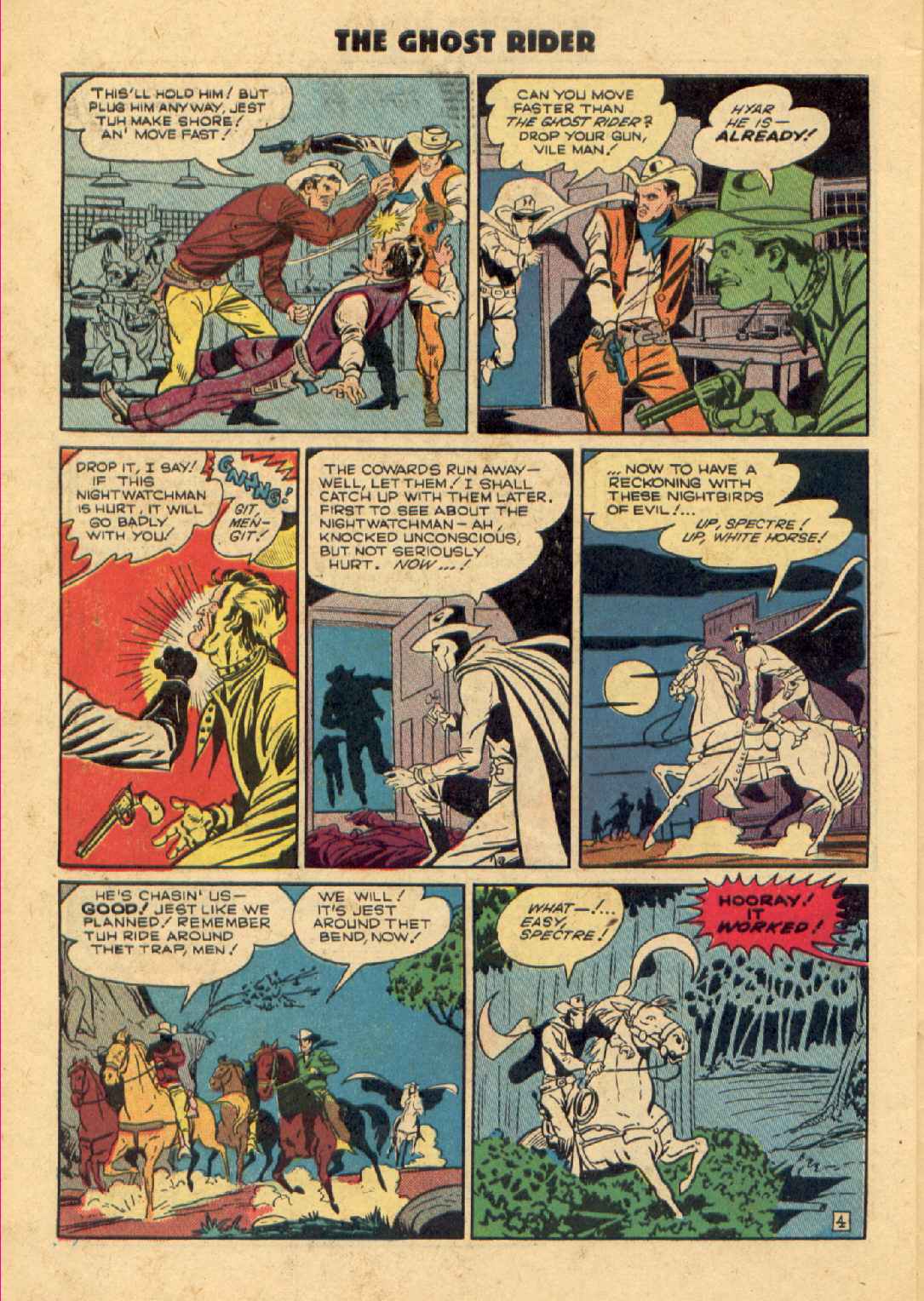 Read online The Ghost Rider (1950) comic -  Issue #1 - 29