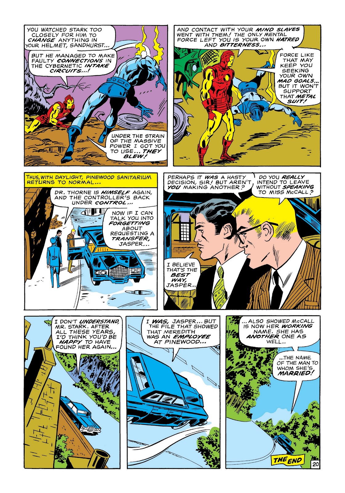 Read online Marvel Masterworks: The Invincible Iron Man comic -  Issue # TPB 7 (Part 1) - 68