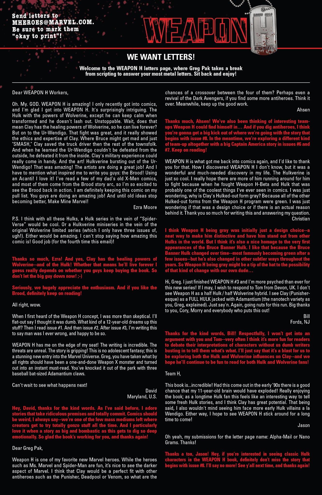 Read online Weapon H comic -  Issue #4 - 23