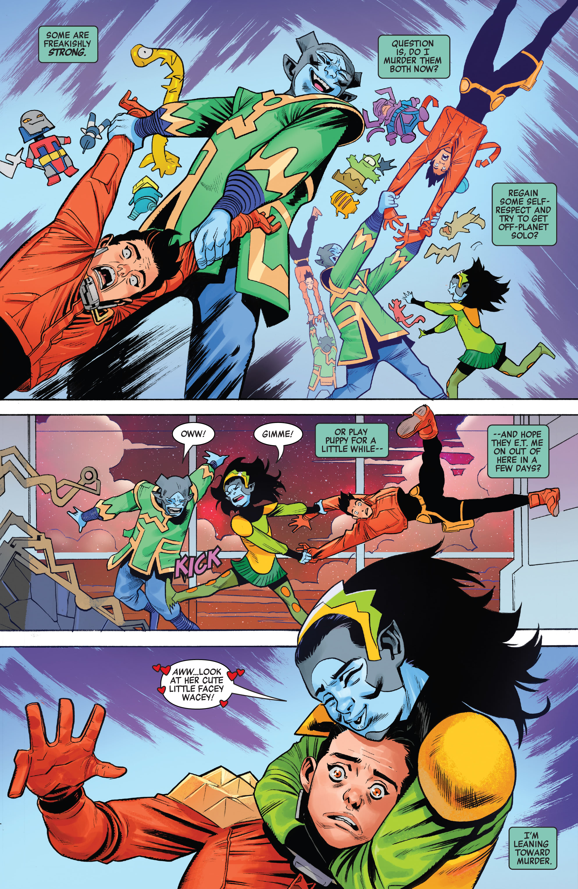 Read online Revenge Of The Cosmic Ghost Rider comic -  Issue #4 - 8