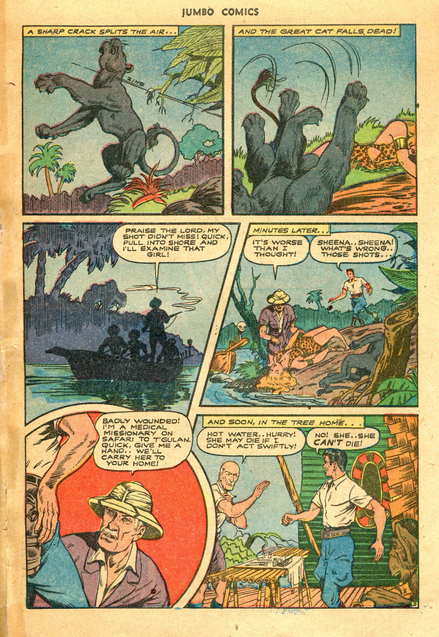 Read online Jumbo Comics comic -  Issue #70 - 5