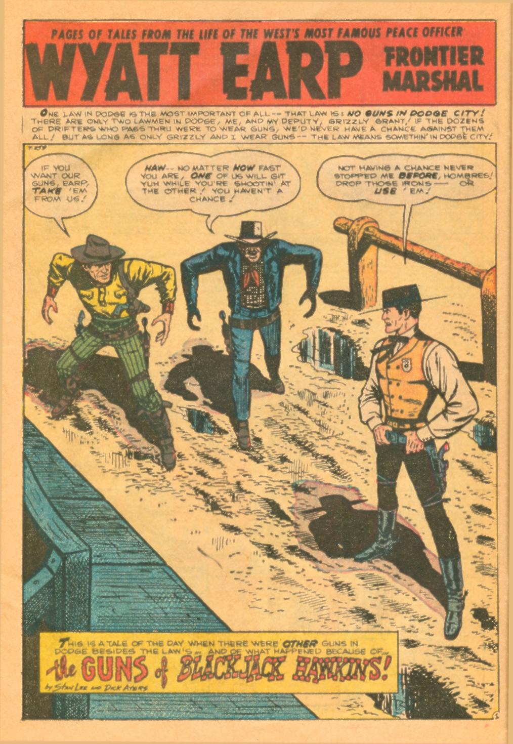 Read online Wyatt Earp comic -  Issue #23 - 16