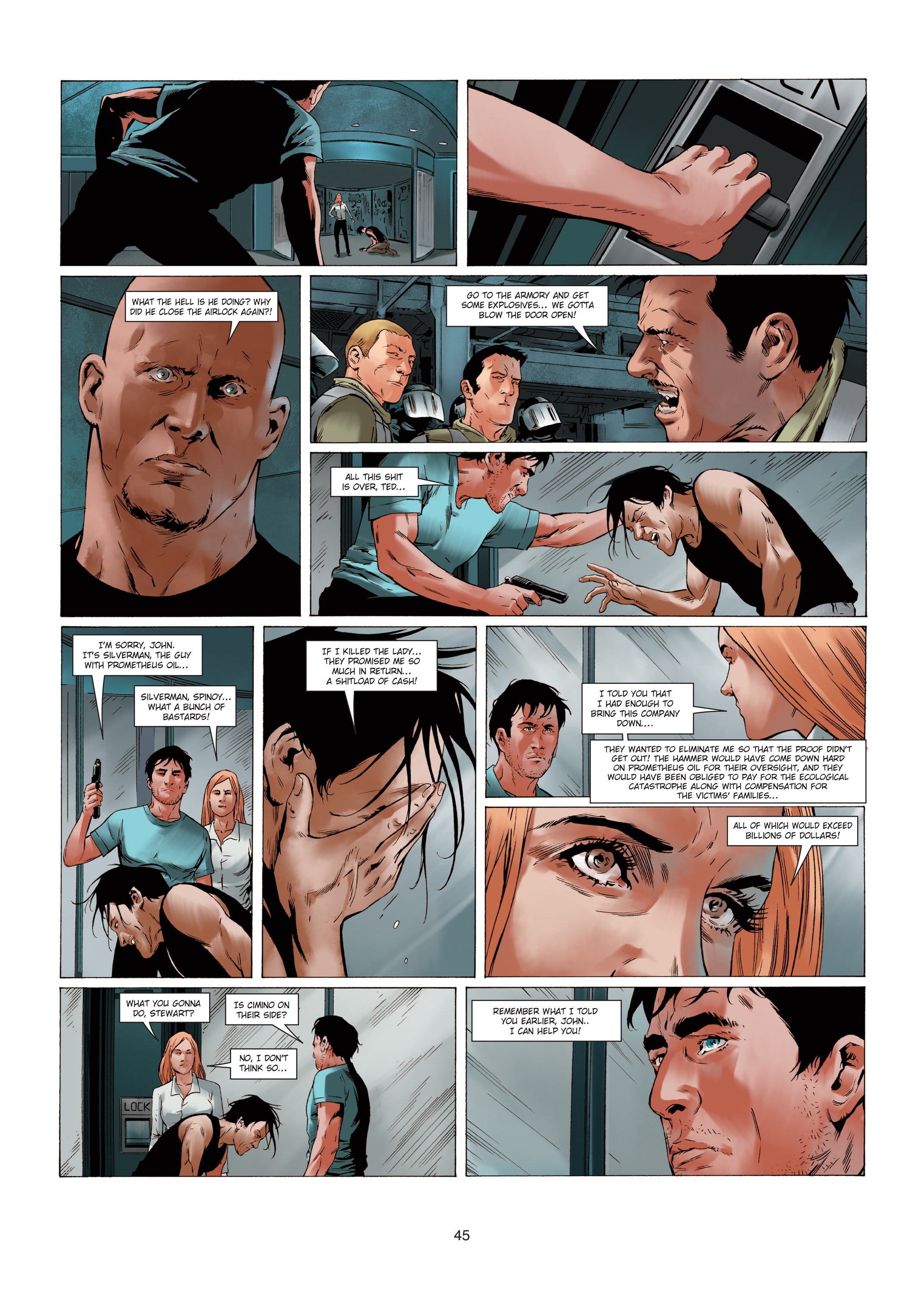 Read online Deepwater Prison comic -  Issue #3 - 45