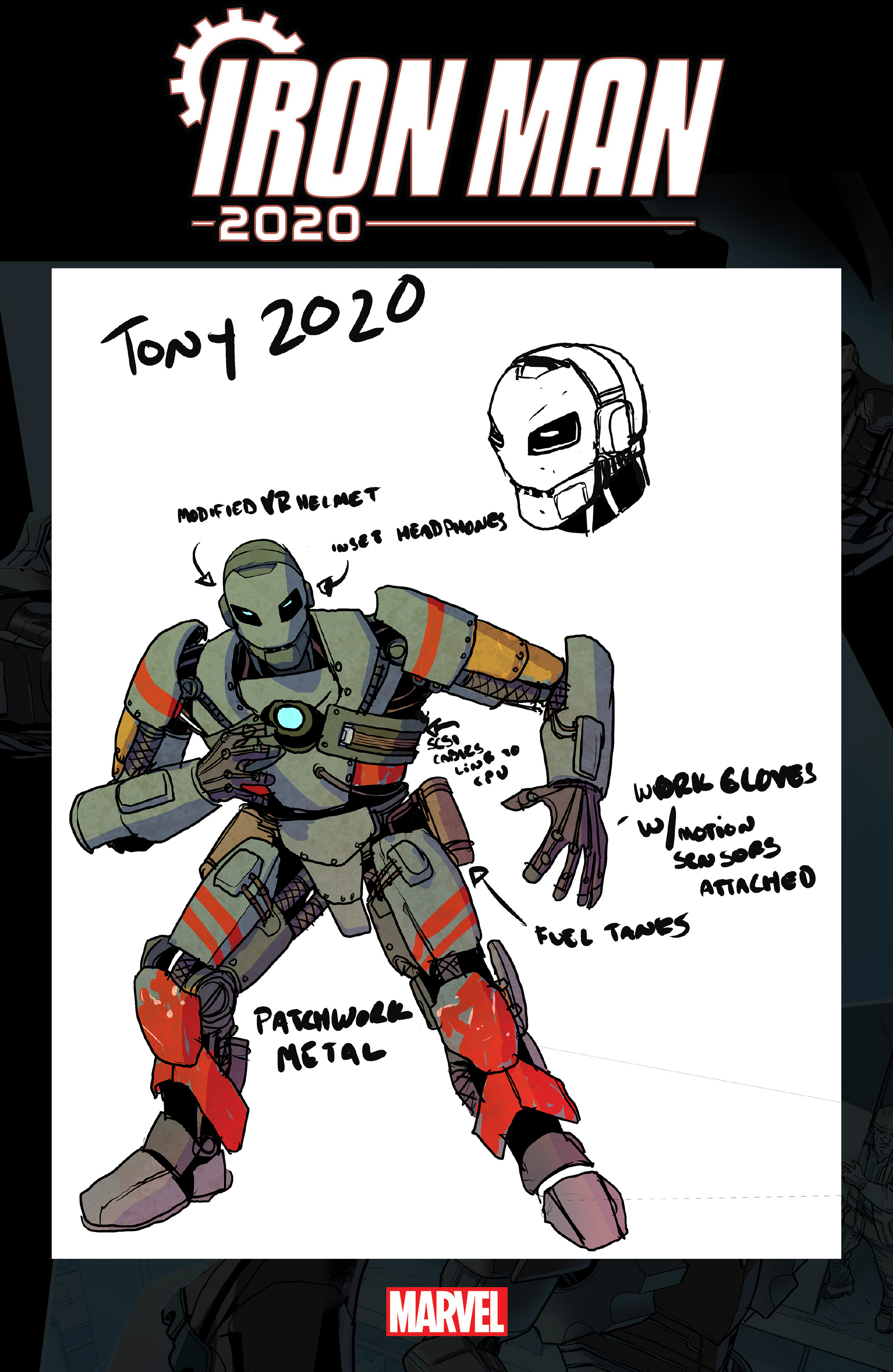 Read online Iron Man 2020 (2020) comic -  Issue # _Director's Cut - 120