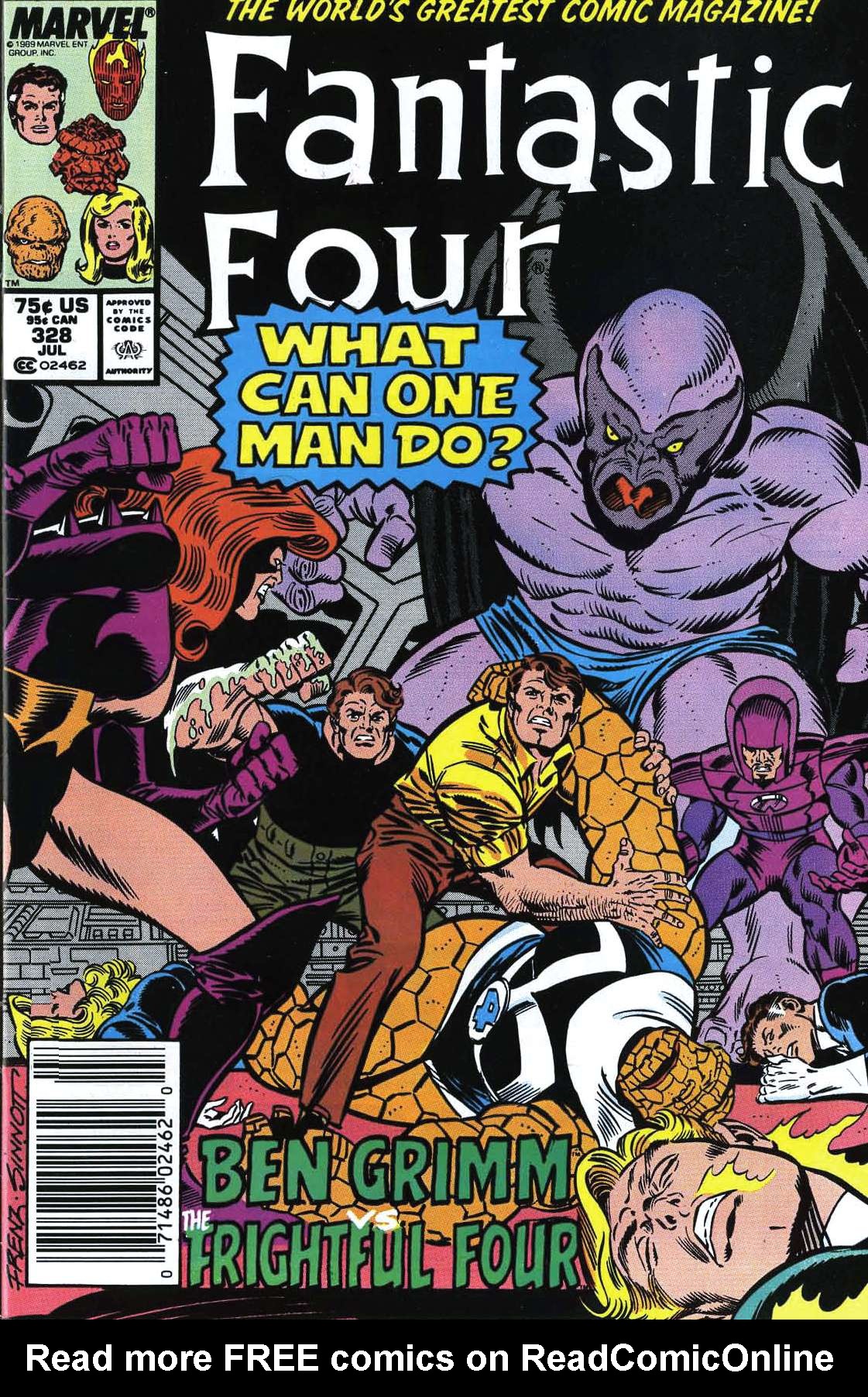 Read online Fantastic Four (1961) comic -  Issue #328 - 1